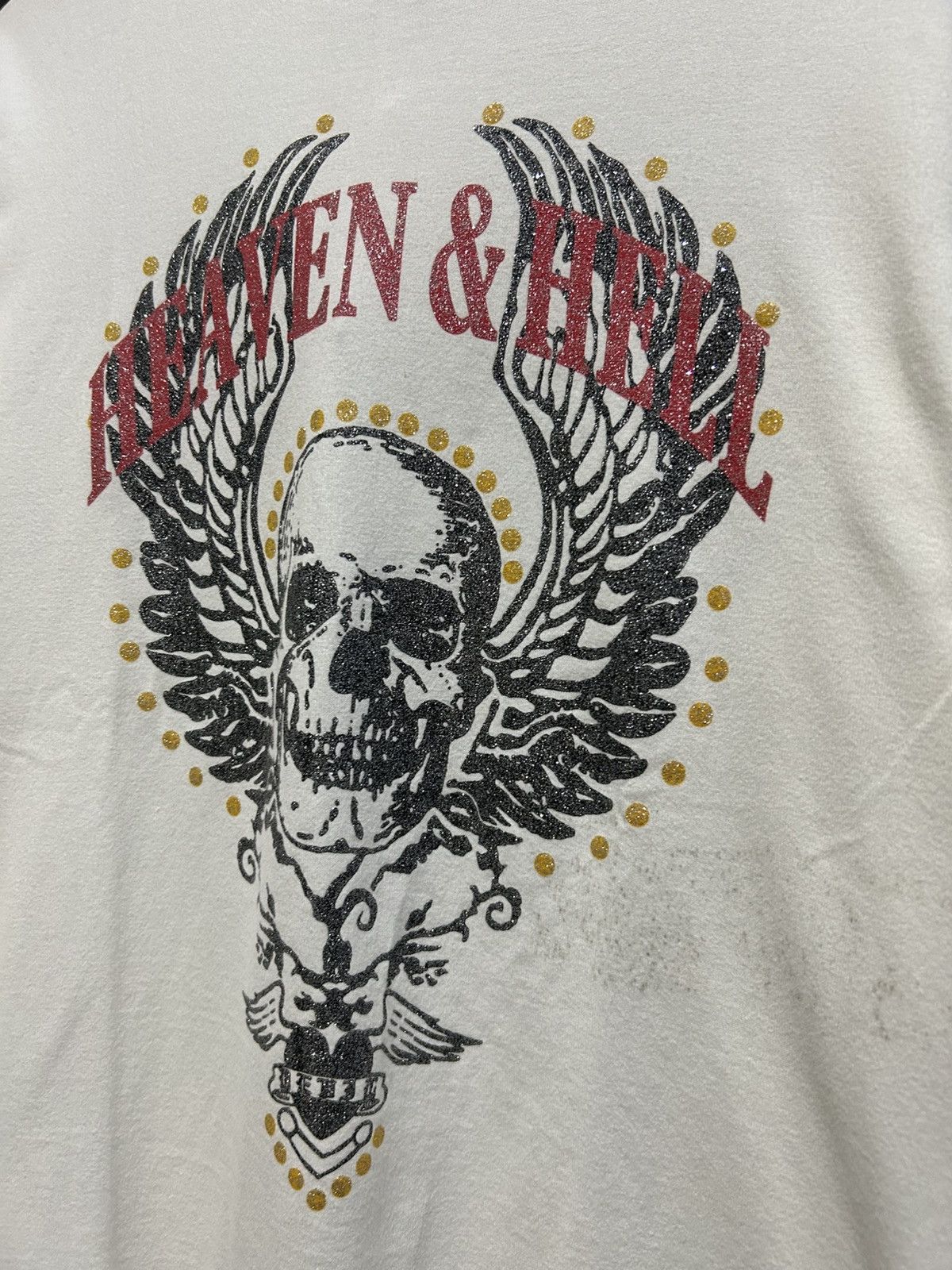 Japanese Brand Skull punk Glitter sleeve Heaven & Hell Size US L / EU 52-54 / 3 - 2 Thumbnail
