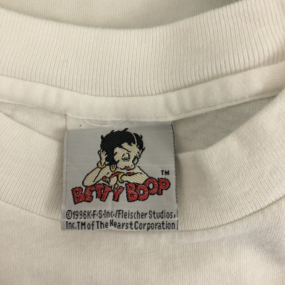 Vintage BETTY BOOP Vintage Mirror Print T-Shirt Size US M / EU 48-50 / 2 - 7 Thumbnail