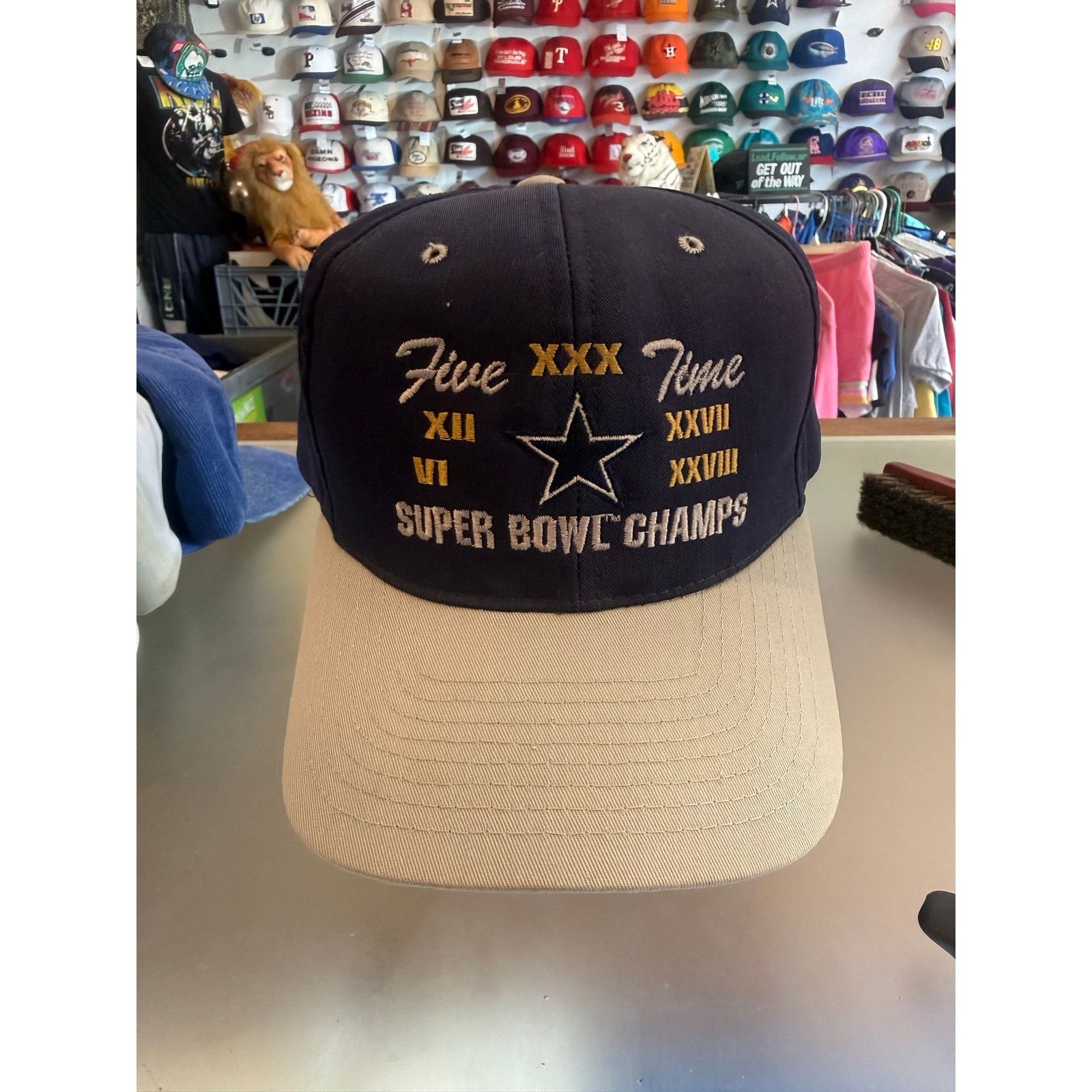 NFL Dallas Cowboys 5X Super Bowl Champs Snap Back Size ONE SIZE - 1 Thumbnail