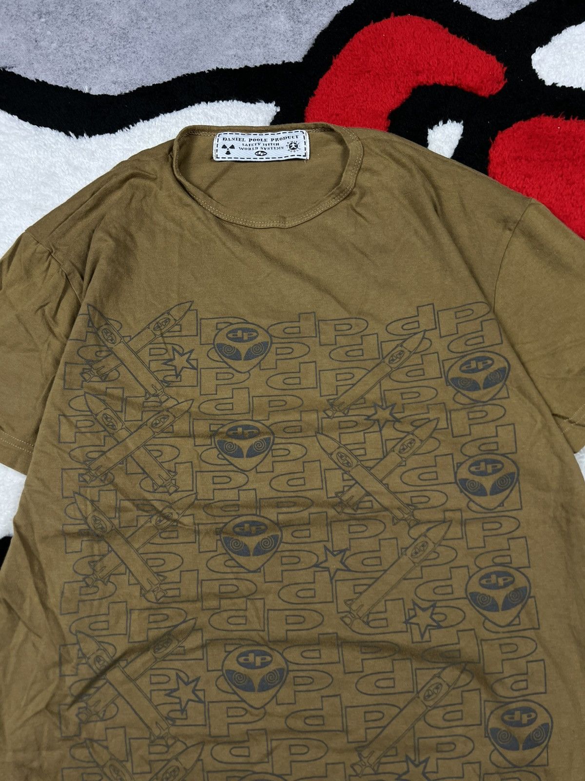 Japanese Brand Vintage 90s Daniel Poole Rave House DJ Techno Acid Tee Shirt Size US L / EU 52-54 / 3 - 5 Thumbnail