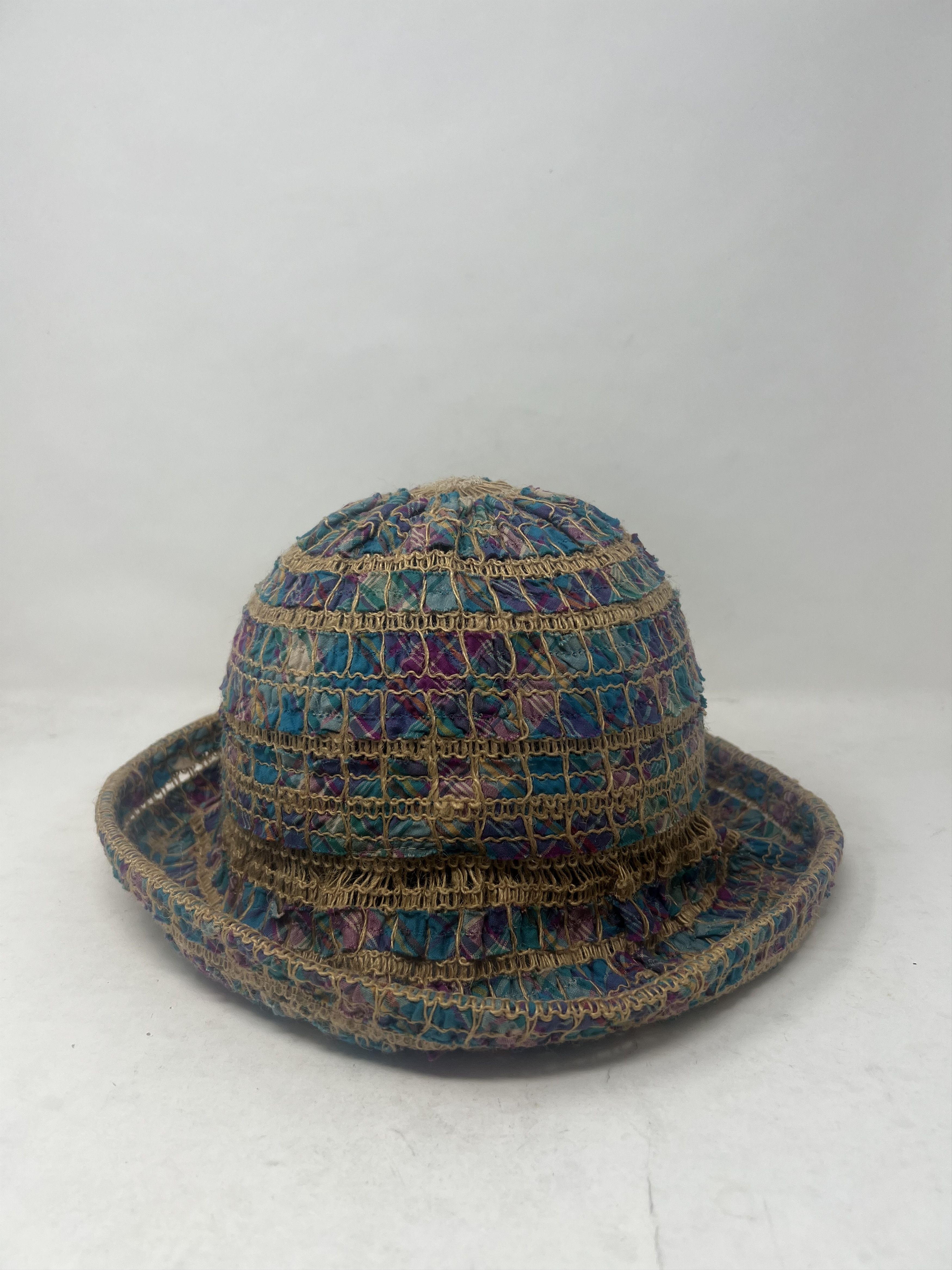 Seditionaries Crochet Hemp Sun Hat Japan Bucket Size ONE SIZE - 1 Thumbnail