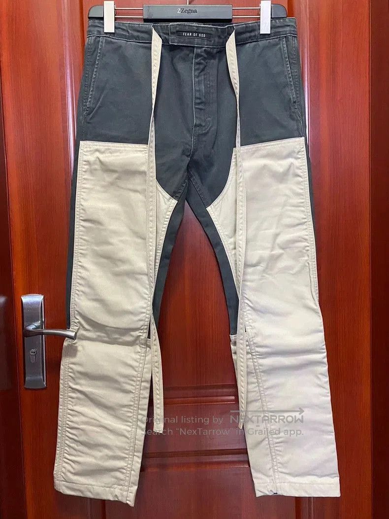 Fear of God Fear of God 6th Collection Patchwork Pants. Size US 26 / EU 42 - 1 Thumbnail