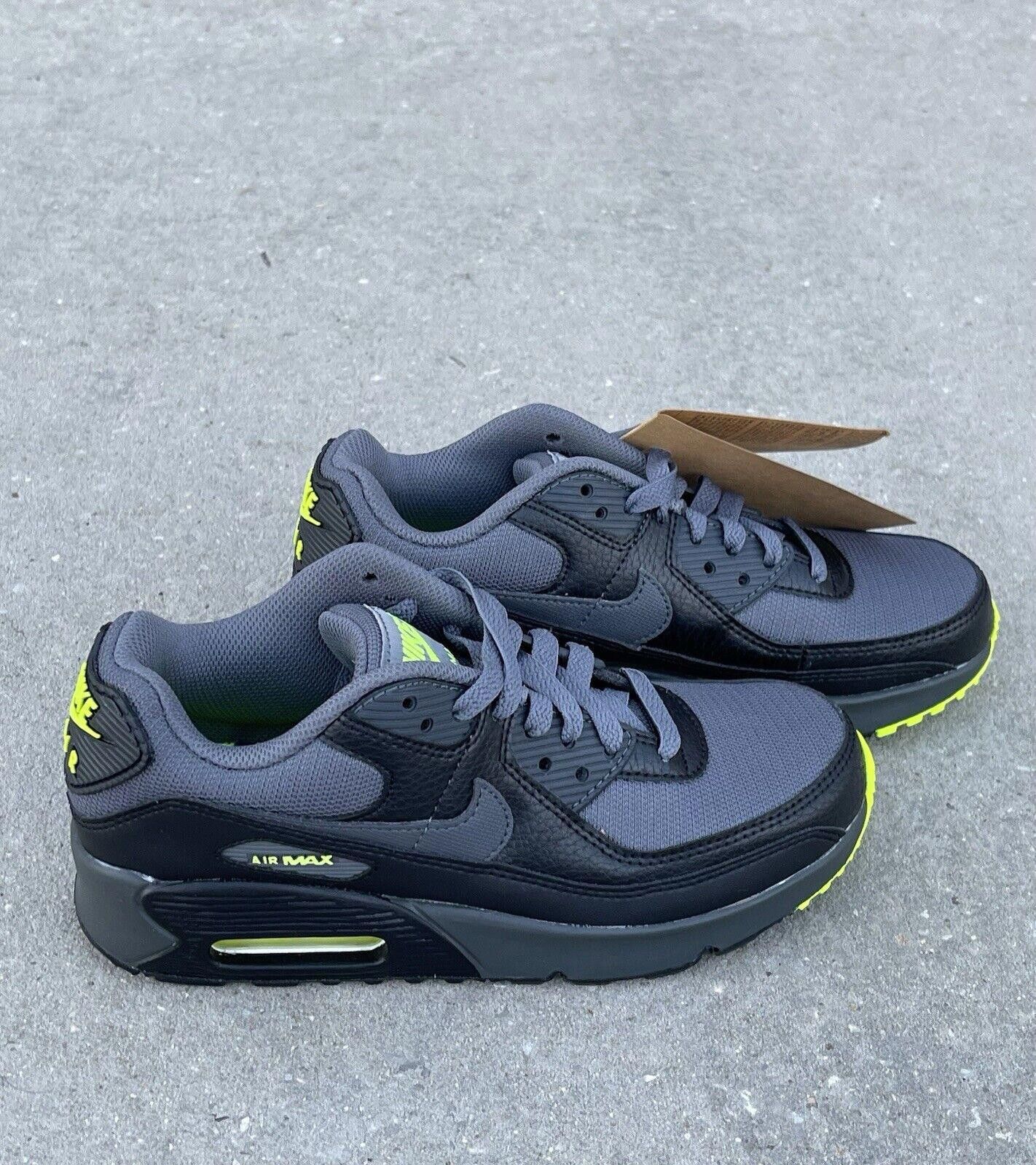 Nike Nike Air Max 90 Next Nature 'Black Volt Dark Grey' Sz 4 Size US 9 / EU 42 - 3 Thumbnail