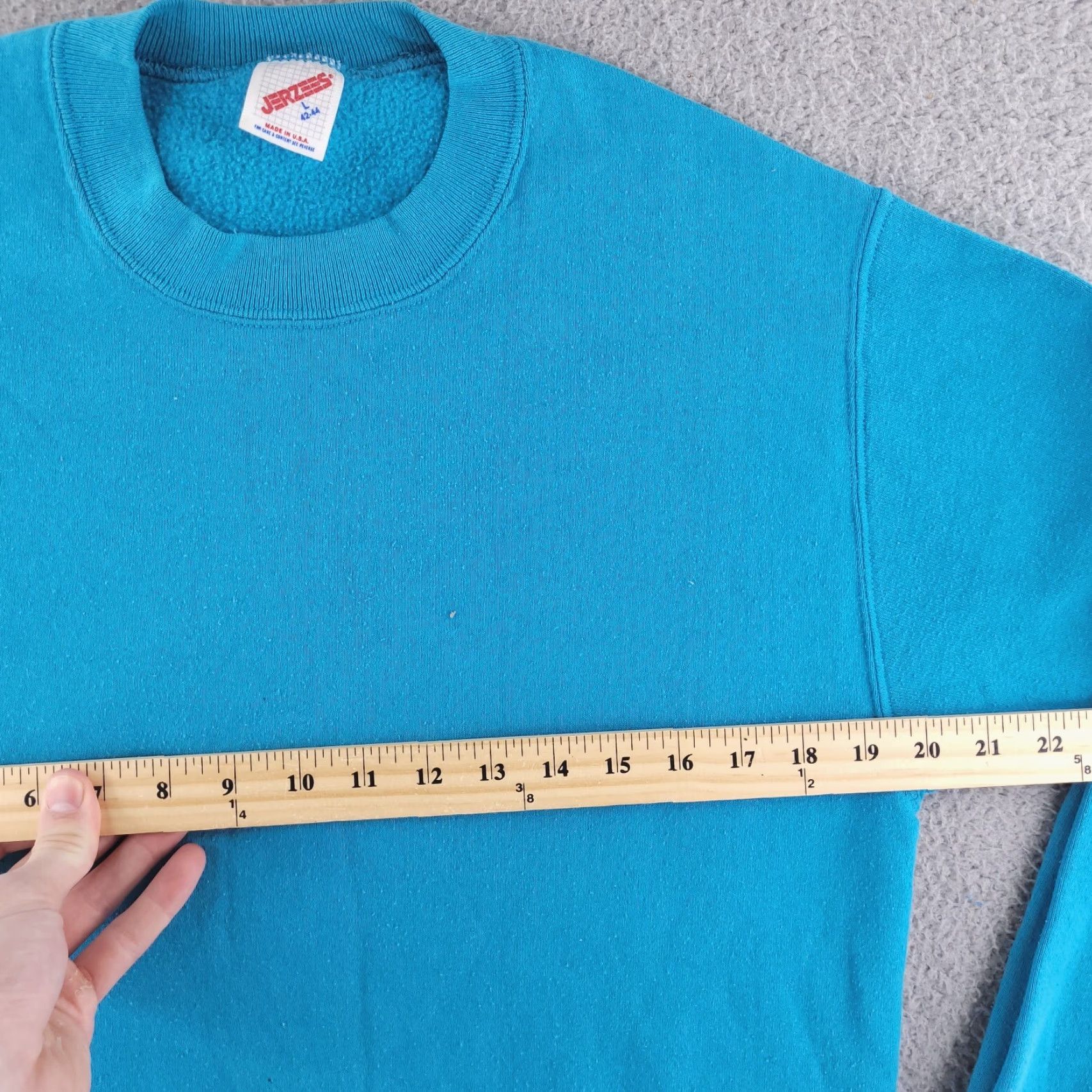 Jerzees VINTAGE Jerzees Sweatshirt Mens M Blue UNISEX 90s Read Description Size US M / EU 48-50 / 2 - 5 Thumbnail