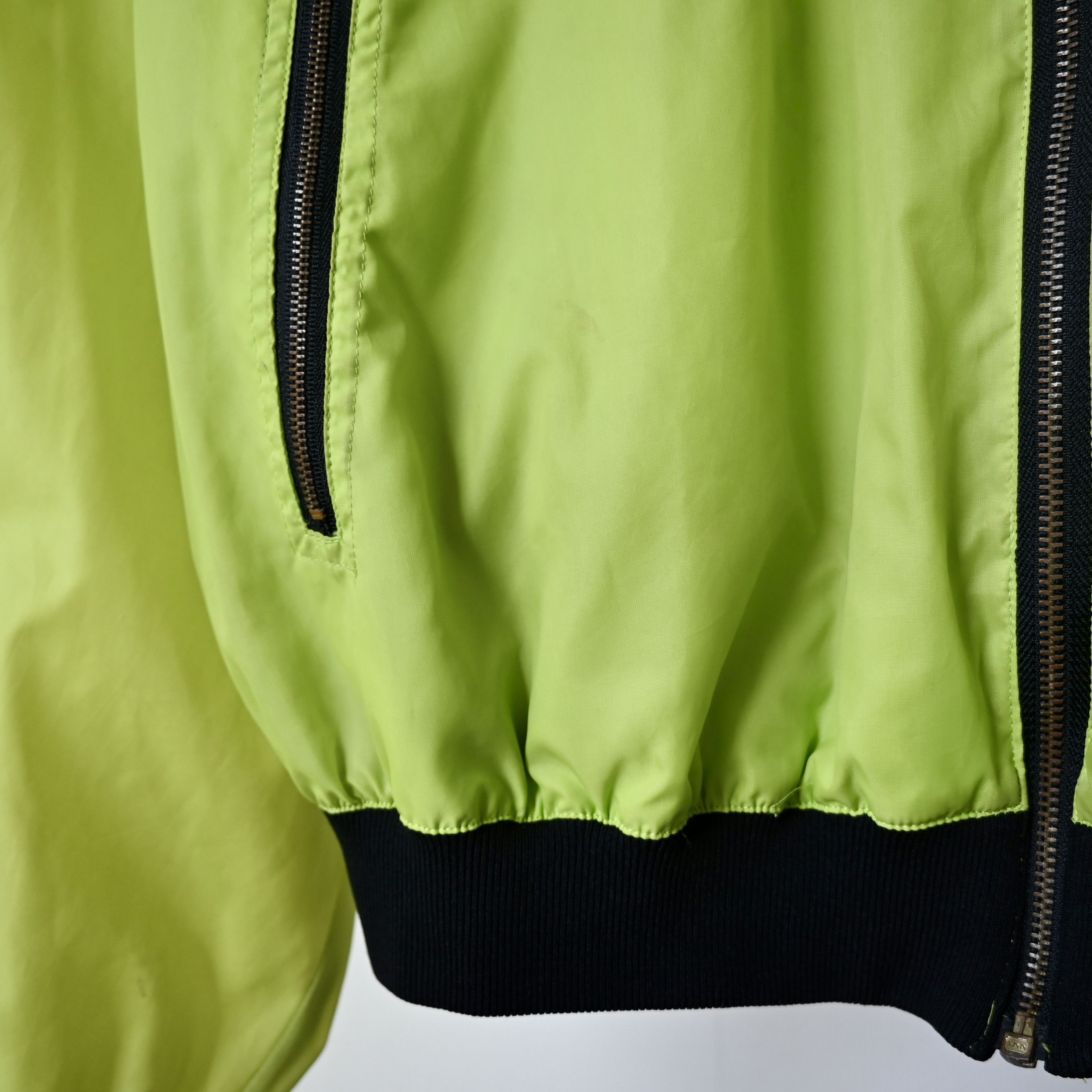Michiko Koshino London VTG, MICHIKO LONDON Bus Service bomber jacket, yellow green Size US L / EU 52-54 / 3 - 11 Thumbnail