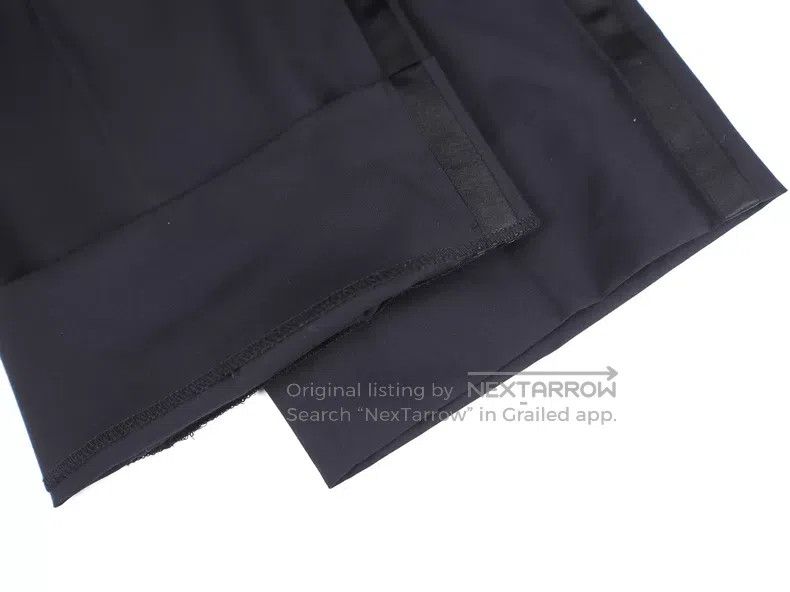 Dior Dior Navy Blue Side Stripe Wool Dress Pants Size US 40 / EU 56 - 6 Thumbnail