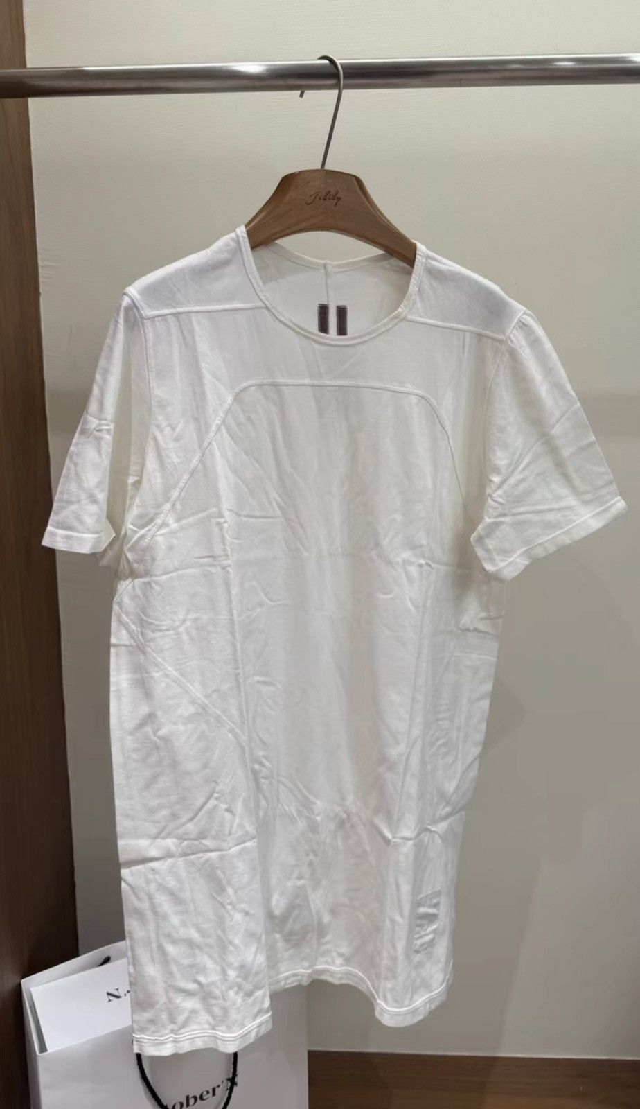 Rick Owens Rick Owens DRKSHDW white T-shirt Size US S / EU 44-46 / 1 - 1 Thumbnail