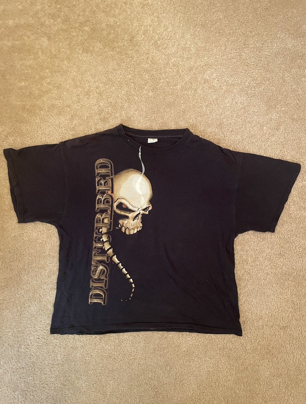 Band Tees Rare Disturbed 2009 Tour Tee Size US XL / EU 56 / 4 - 1 Thumbnail