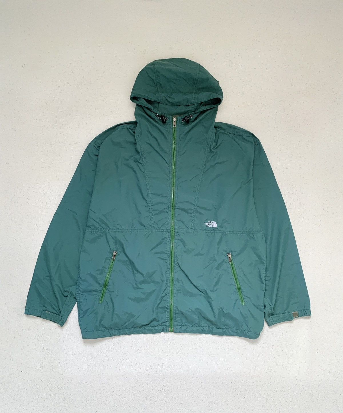 The North Face The North Face Windbreaker Green Jacket Size US XL / EU 56 / 4 - 1 Thumbnail