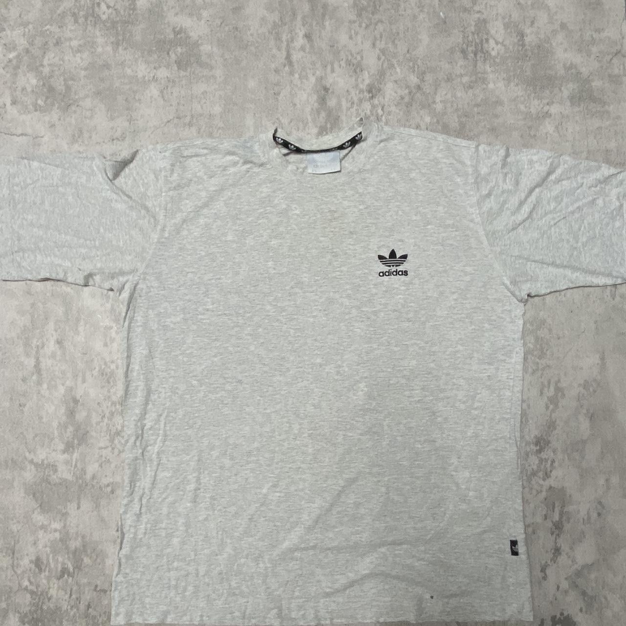 Adidas Grey Adidas T-shirt #AdidasTee Size US M / EU 48-50 / 2 - 1 Thumbnail