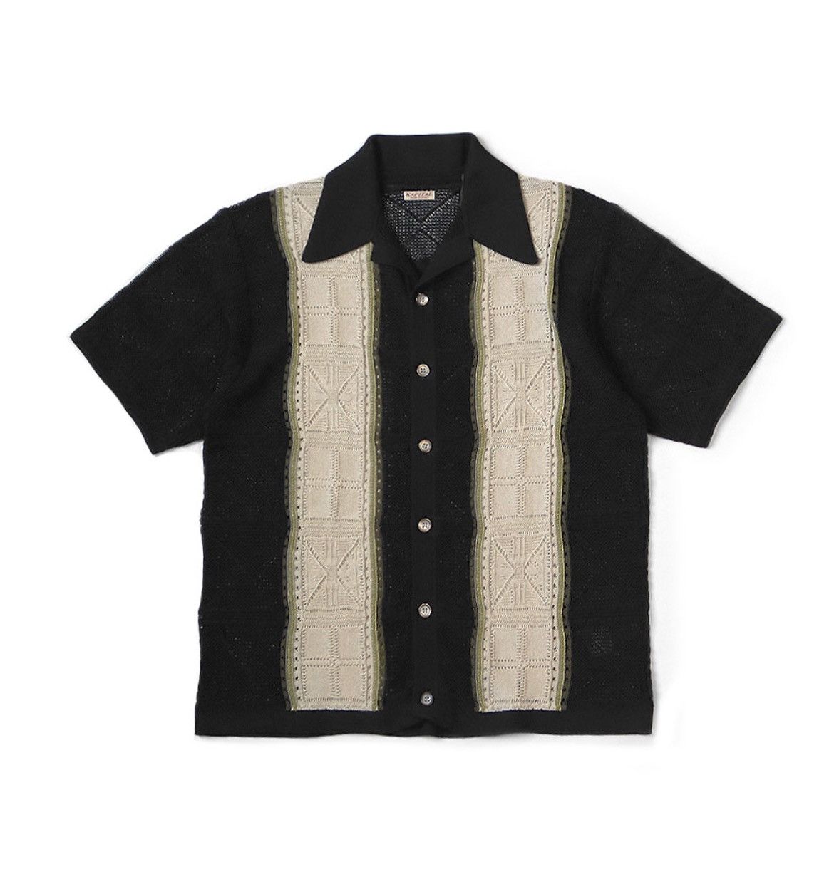 Kapital Kapital 12G Crochet Knit Tennessee Aloha Polo size 3 Size US L / EU 52-54 / 3 - 1 Thumbnail
