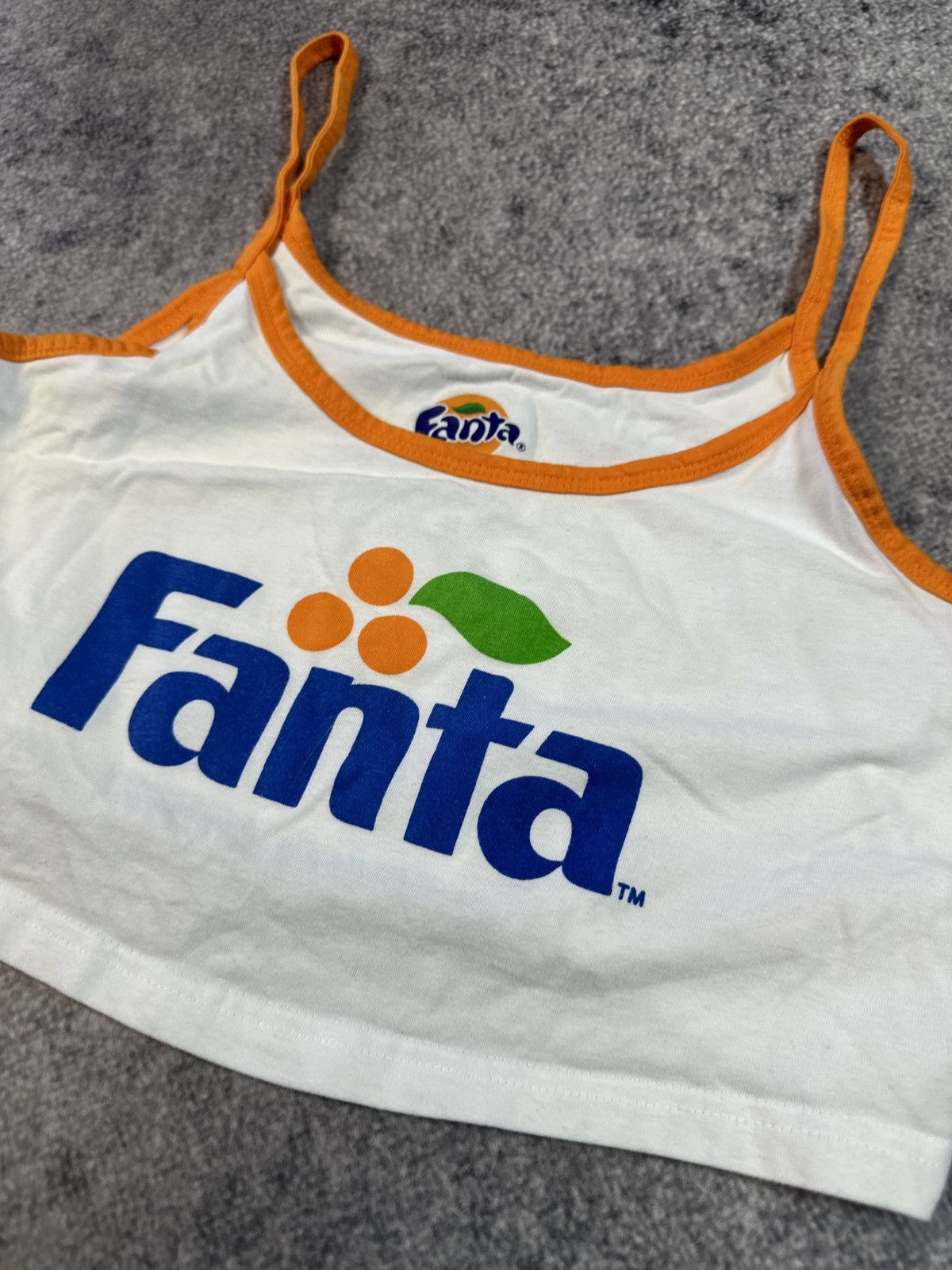 Other Crop Top Fanta Big Logo Tee Streetwear Rare USA Style S Y2K Size S / US 4 / IT 40 - 2 Thumbnail