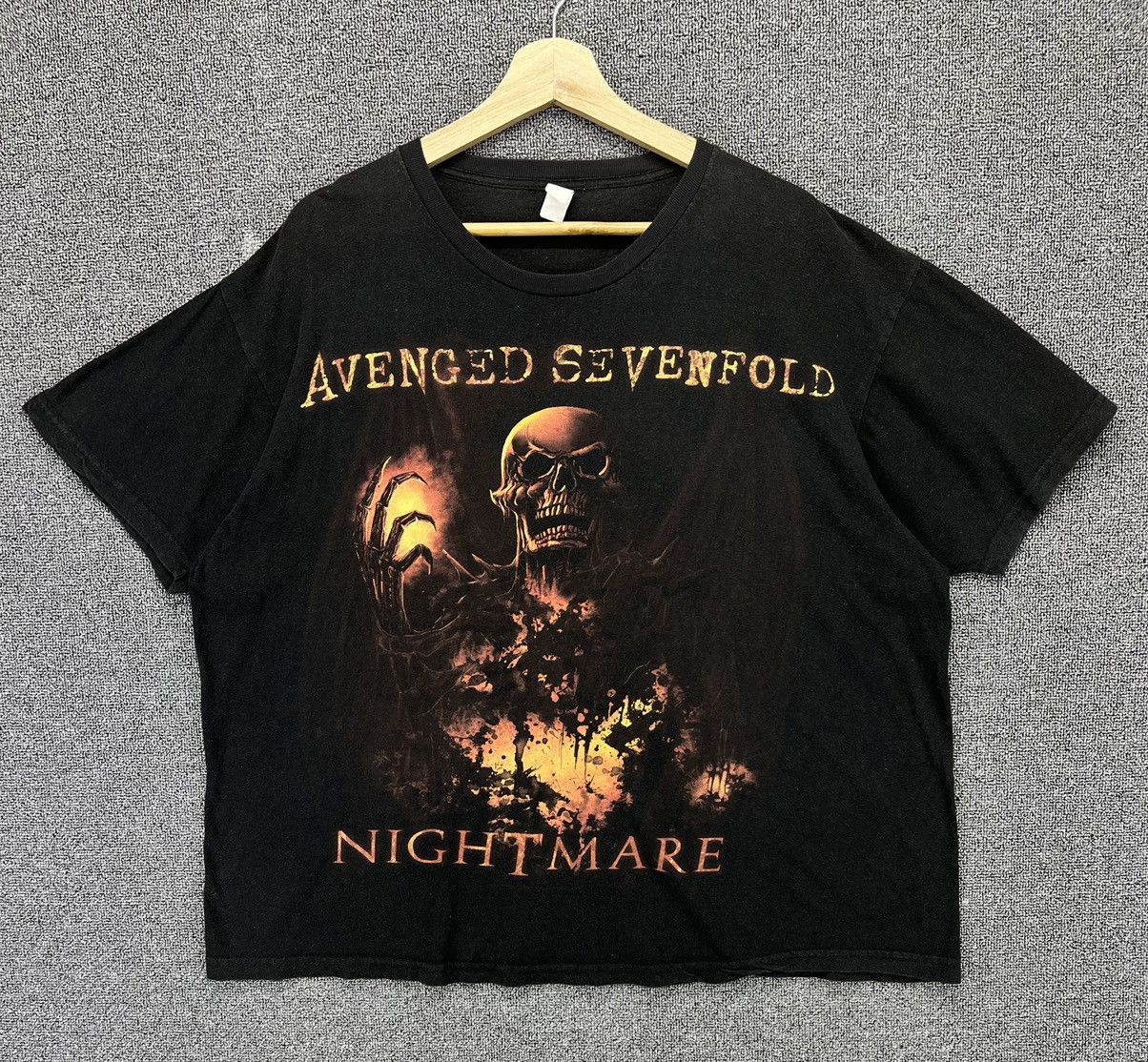 Band Tees Avenged Sevenfold Punk Rock Band Tees T Shirts Size US L / EU 52-54 / 3 - 2 Thumbnail