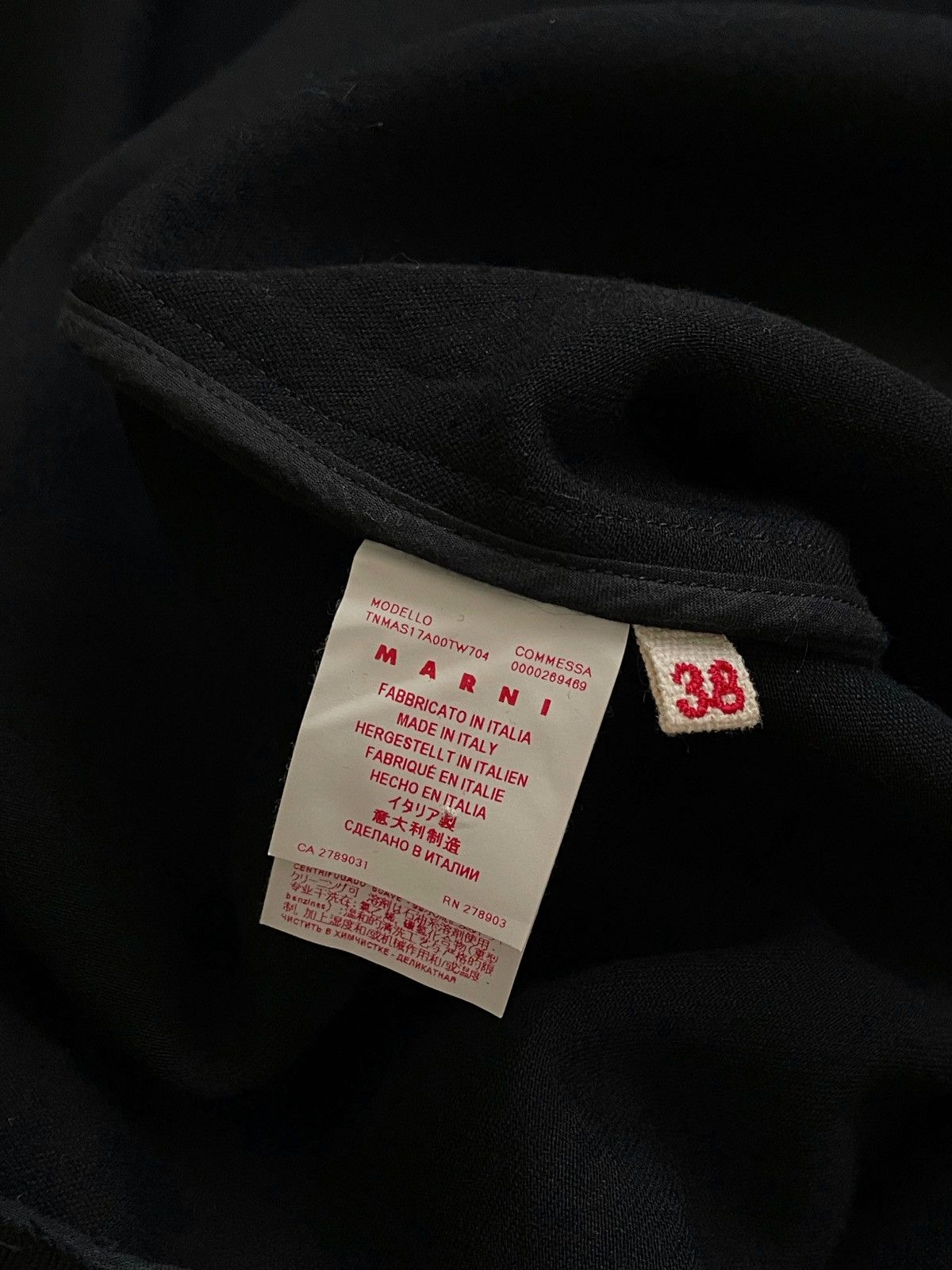 Marni Marni black zip middle dress Size XS / US 0-2 / IT 36-38 - 8 Thumbnail