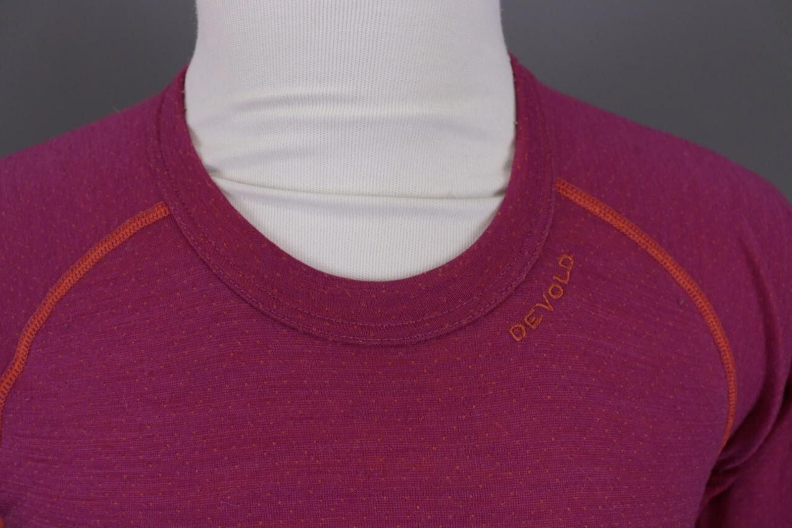 Designer Devold Purple Merino Wool Long Sleeve Top Base Layer Size 16 Size US XXS / EU 40 - 4 Thumbnail