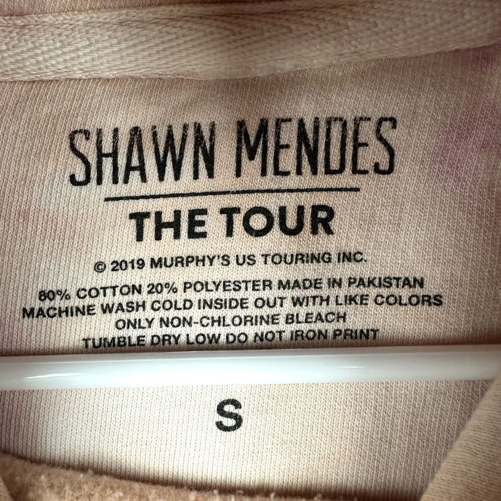 Pinko Shawn Mendes Hoodie Mens Small Orange Pink Tie Dye Long Sleeve Hooded Pullover 2019 GUC Size US S / EU 44-46 / 1 - 4 Thumbnail