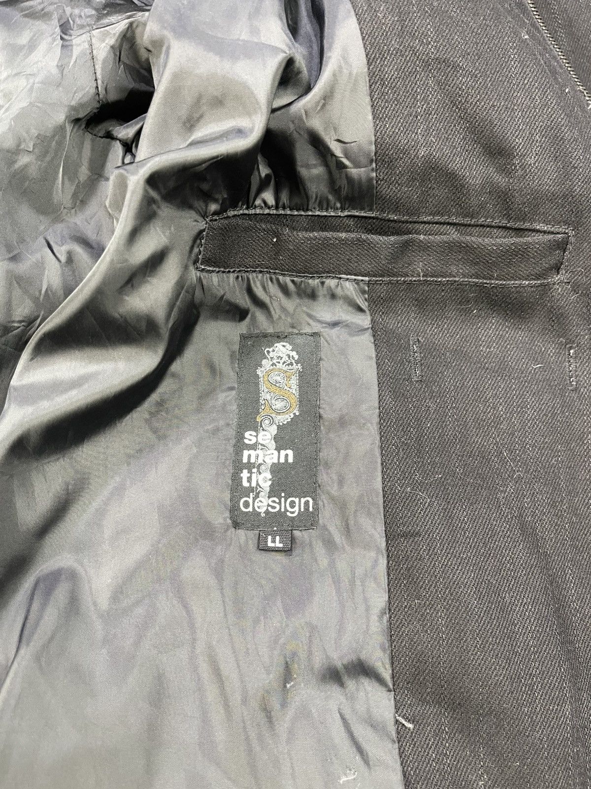 semanticdesign Semantic Design Bono Leather Tagged Toggle Long Jacket Size US M / EU 48-50 / 2 - 17 Thumbnail