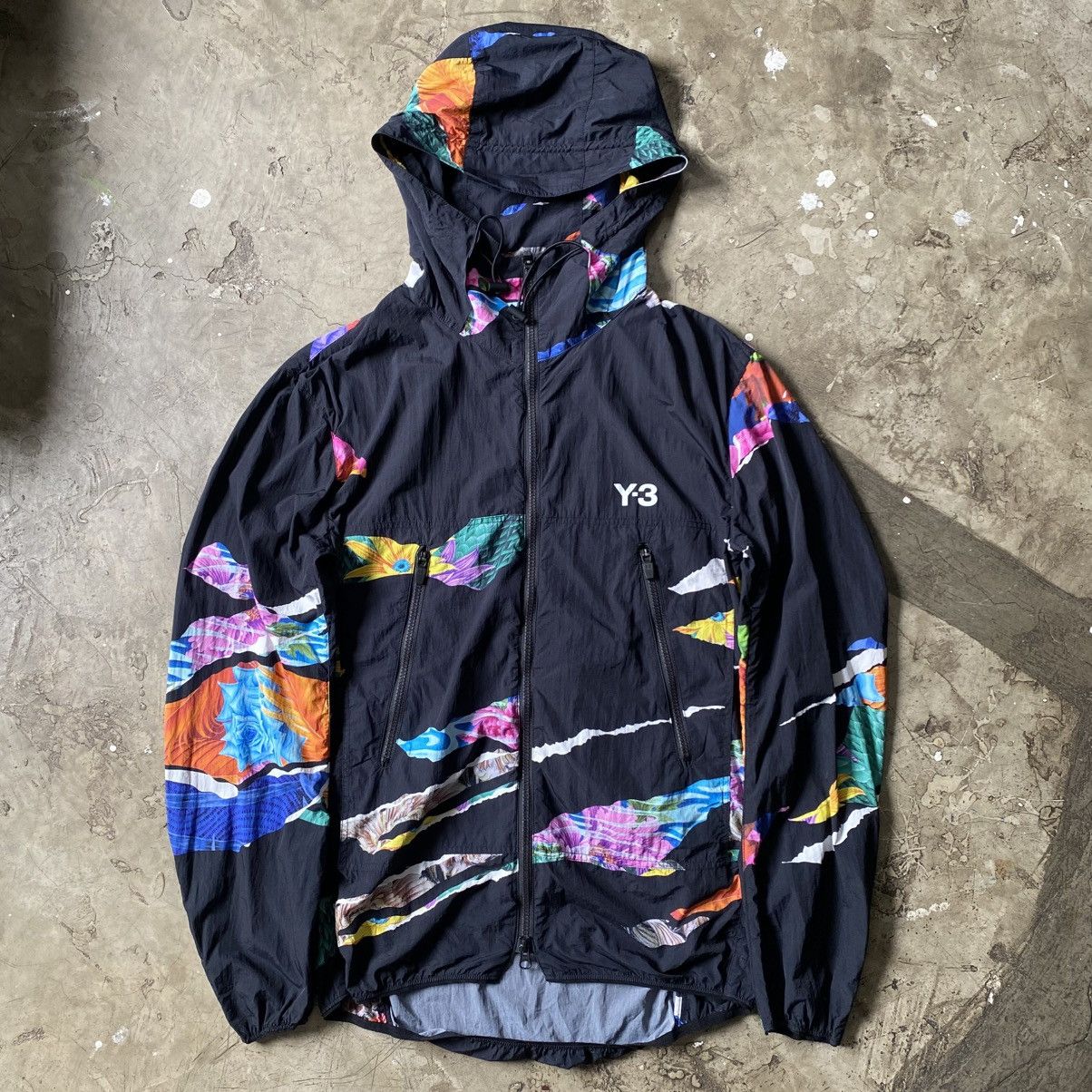 Yohji Yamamoto adidas ナイロンジャケット ADIDAS BY YOHJI YAMAMOTO | Black Men's Full-length Jacket | YOOX