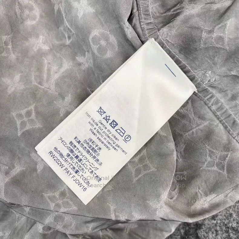 Louis Vuitton Louis Vuitton Grey aged print full windbreaker coat Size 4XL / US 24-26 - 5 Thumbnail