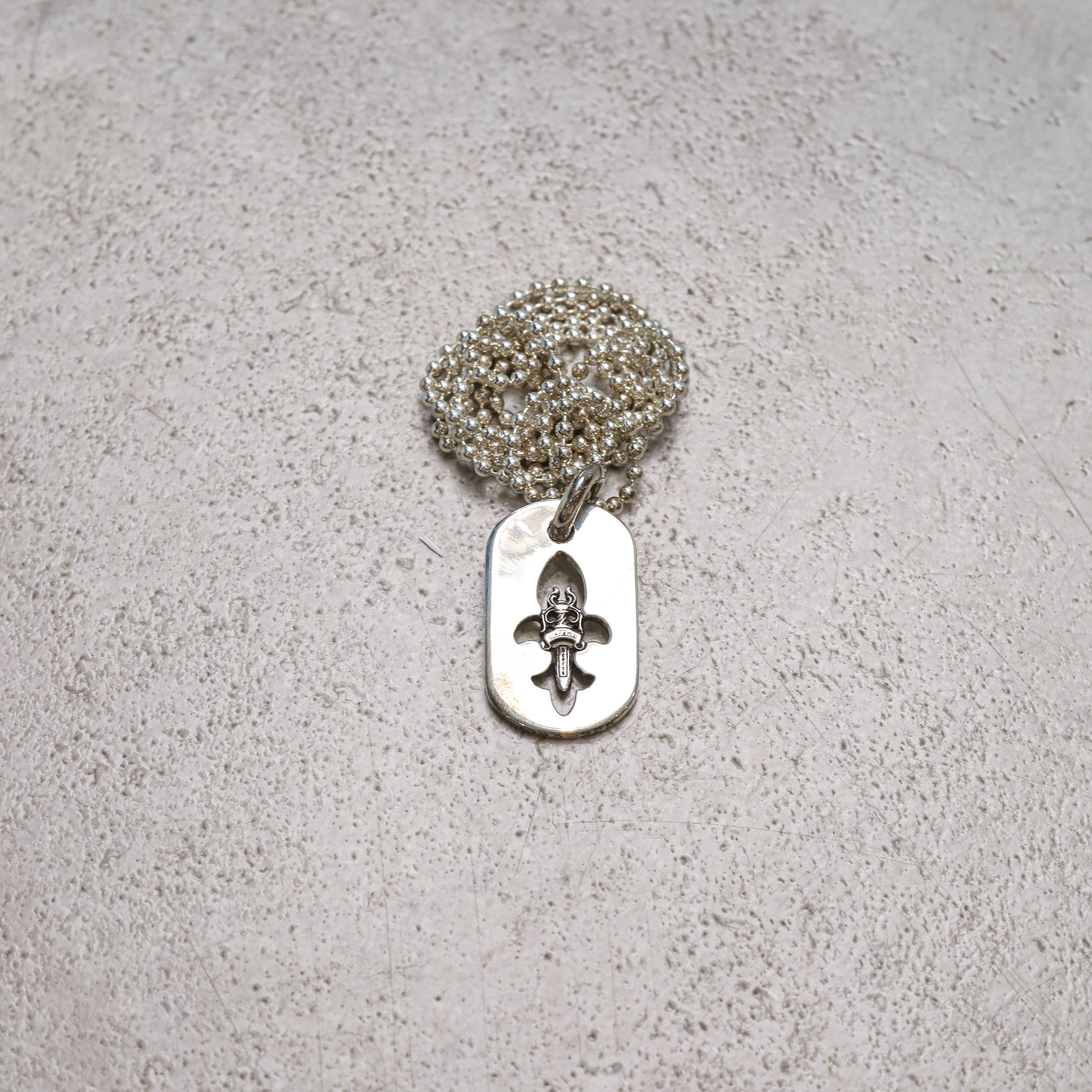 Chrome Hearts CHROME HEARTS Dog Fleur Dagger Necklace SILVER Size ONE SIZE - 6 Thumbnail