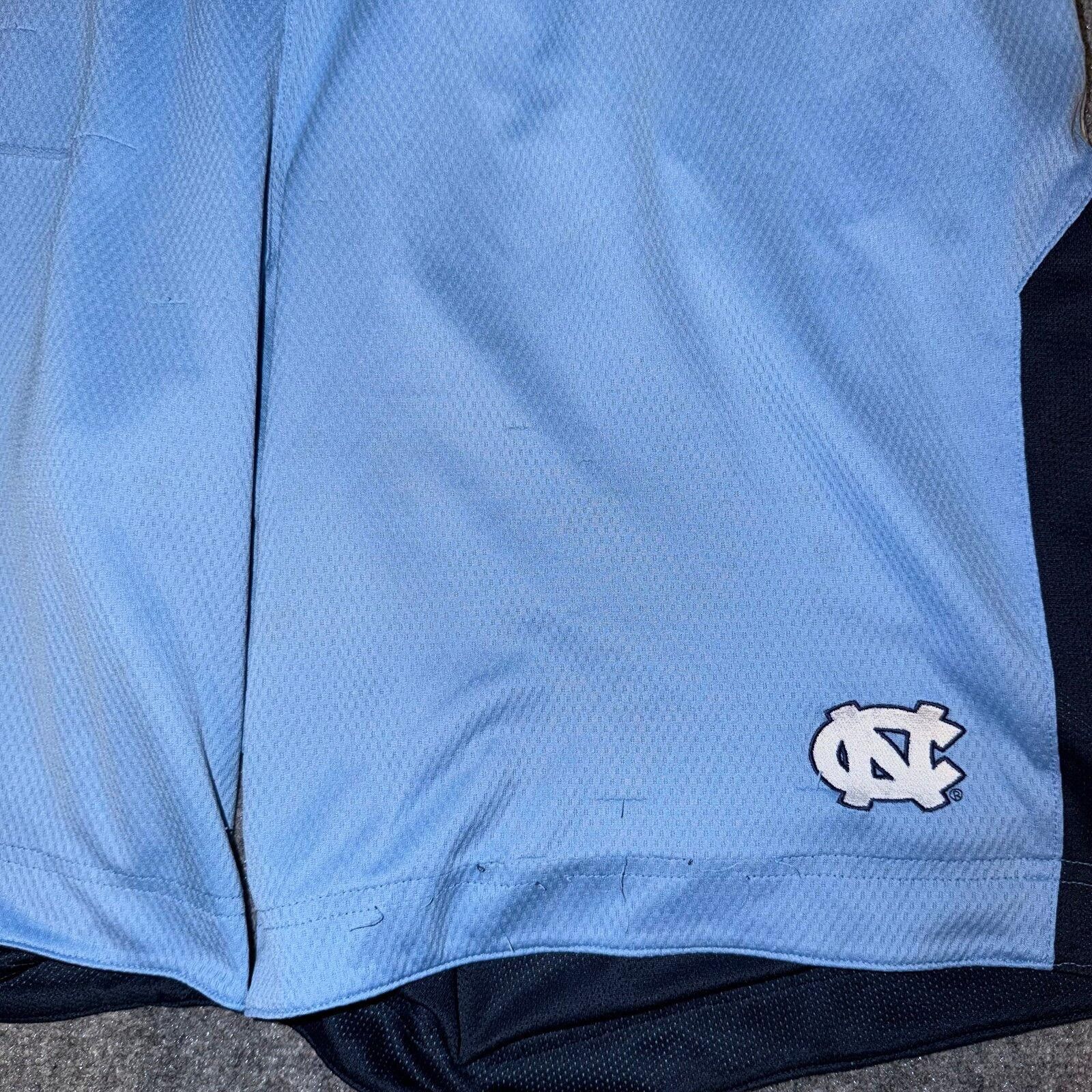 Nike Nike Blue UNC Baggy Mesh Hoop Shorts Vtg y2k 90s Rare Size US 36 / EU 52 - 2 Thumbnail