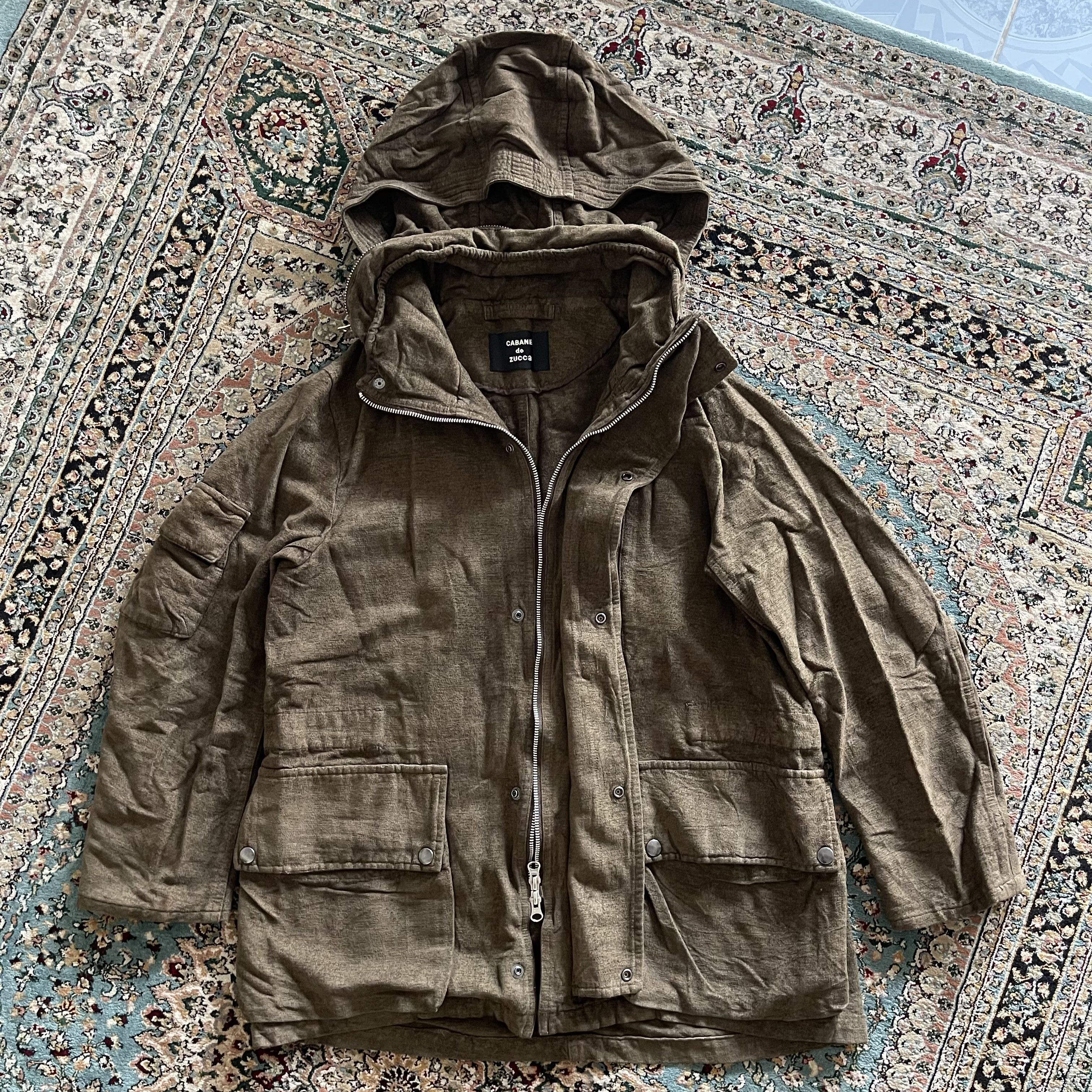 CABANE de ZUCCa × Issey Miyake Cabane De Zucca Tactical Streetwear Jacket Size US L / EU 52-54 / 3 - 11 Thumbnail