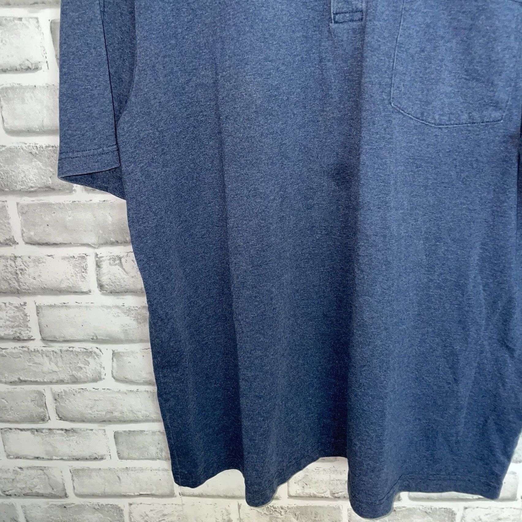 Carhartt Carhartt Henley Style Blue Original Fit Pocket Tee Mens XL Shirt Size US XL / EU 56 / 4 - 3 Thumbnail