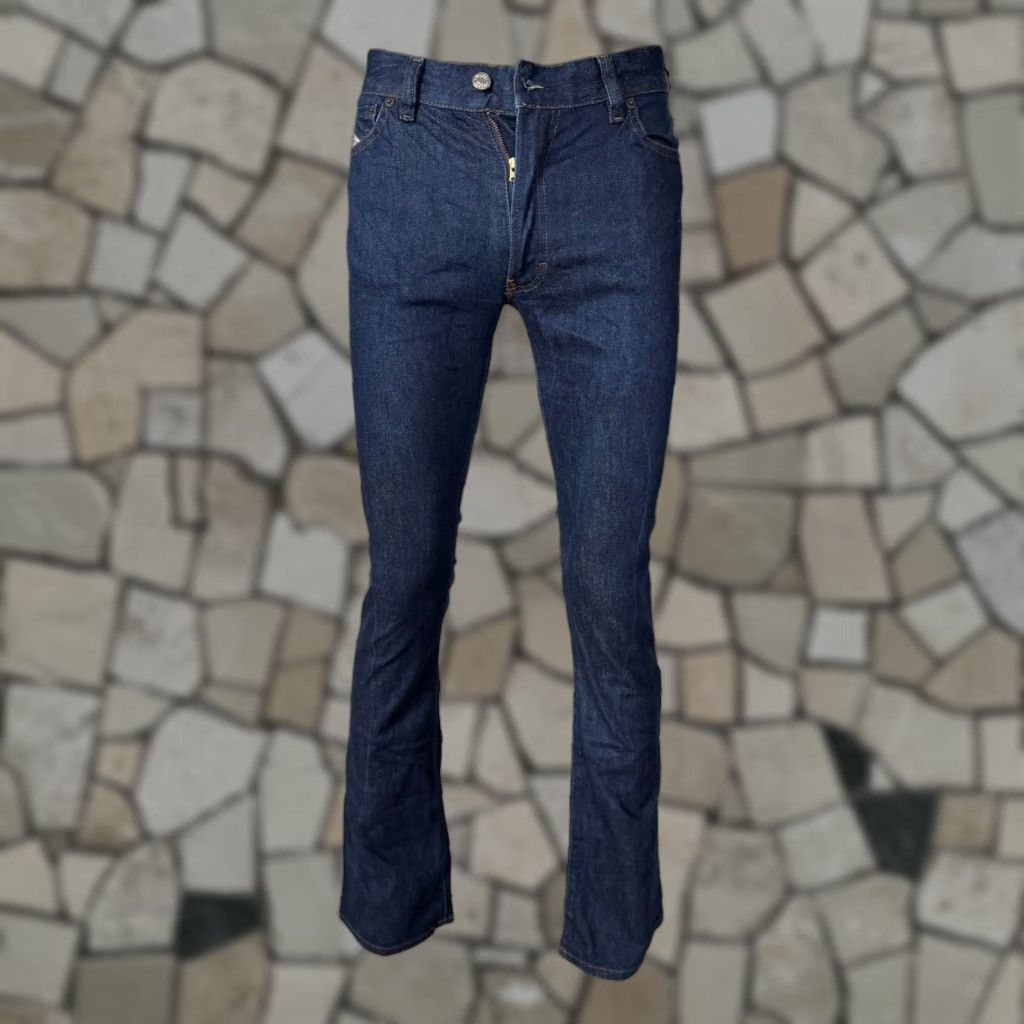 Diesel Diesel Fanker Bootcut Jeans Women’s W28 L34 Dark Blue Stretch 5-Pocket Denim Skinny Regular Size 28" / US 6 / IT 42 - 1 Thumbnail