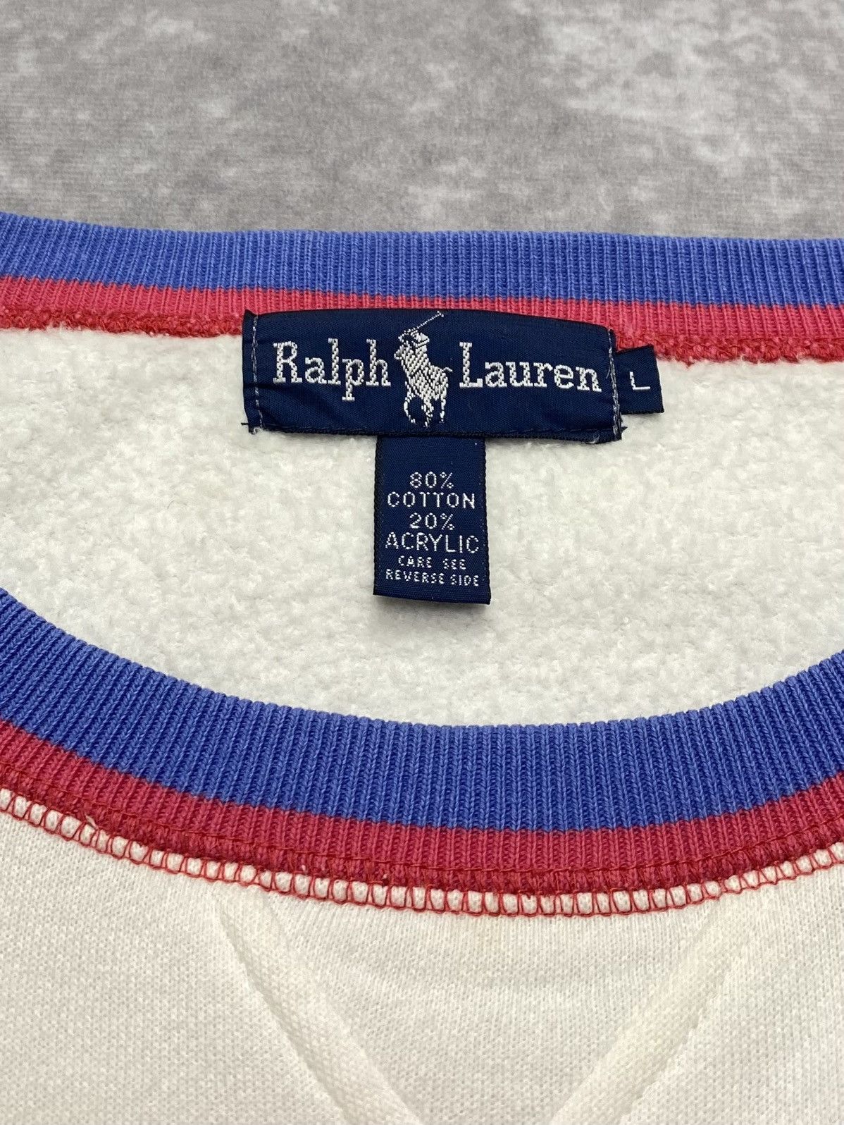 Ralph Lauren 80’s Vintage Polo Ralph Lauren Polo Golf Crewneck Sweatshirt Size US L / EU 52-54 / 3 - 3 Thumbnail