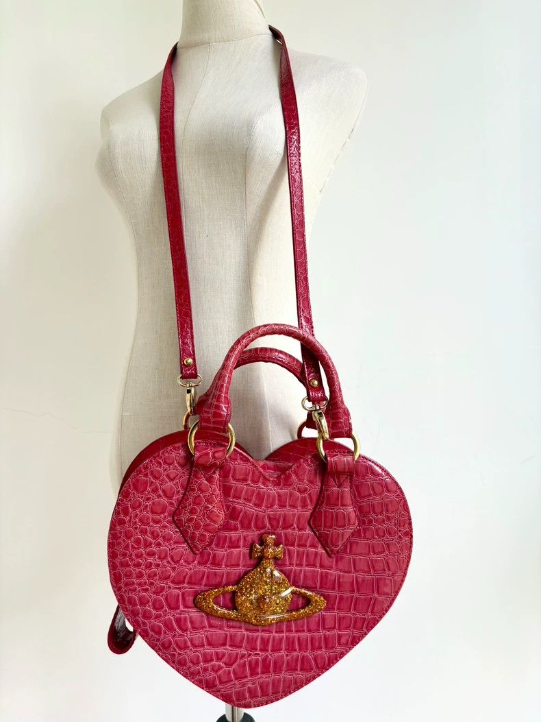 Vivienne Westwood Vivienne Westwood size os Pink alligator leather paint plas Size ONE SIZE - 1 Thumbnail
