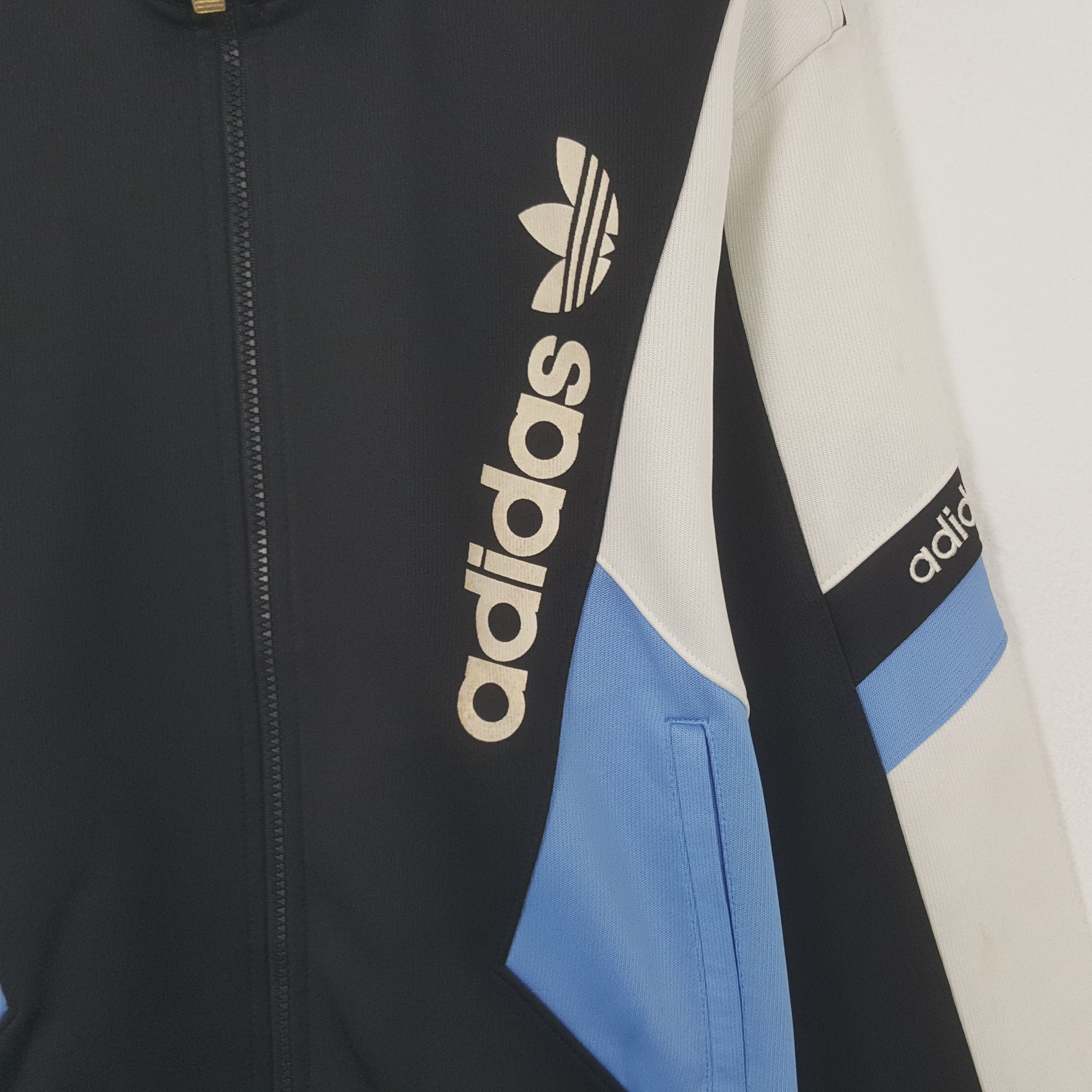 Adidas Vintage Adidas Track Top Sport Jacket Size US M / EU 48-50 / 2 - 2 Thumbnail