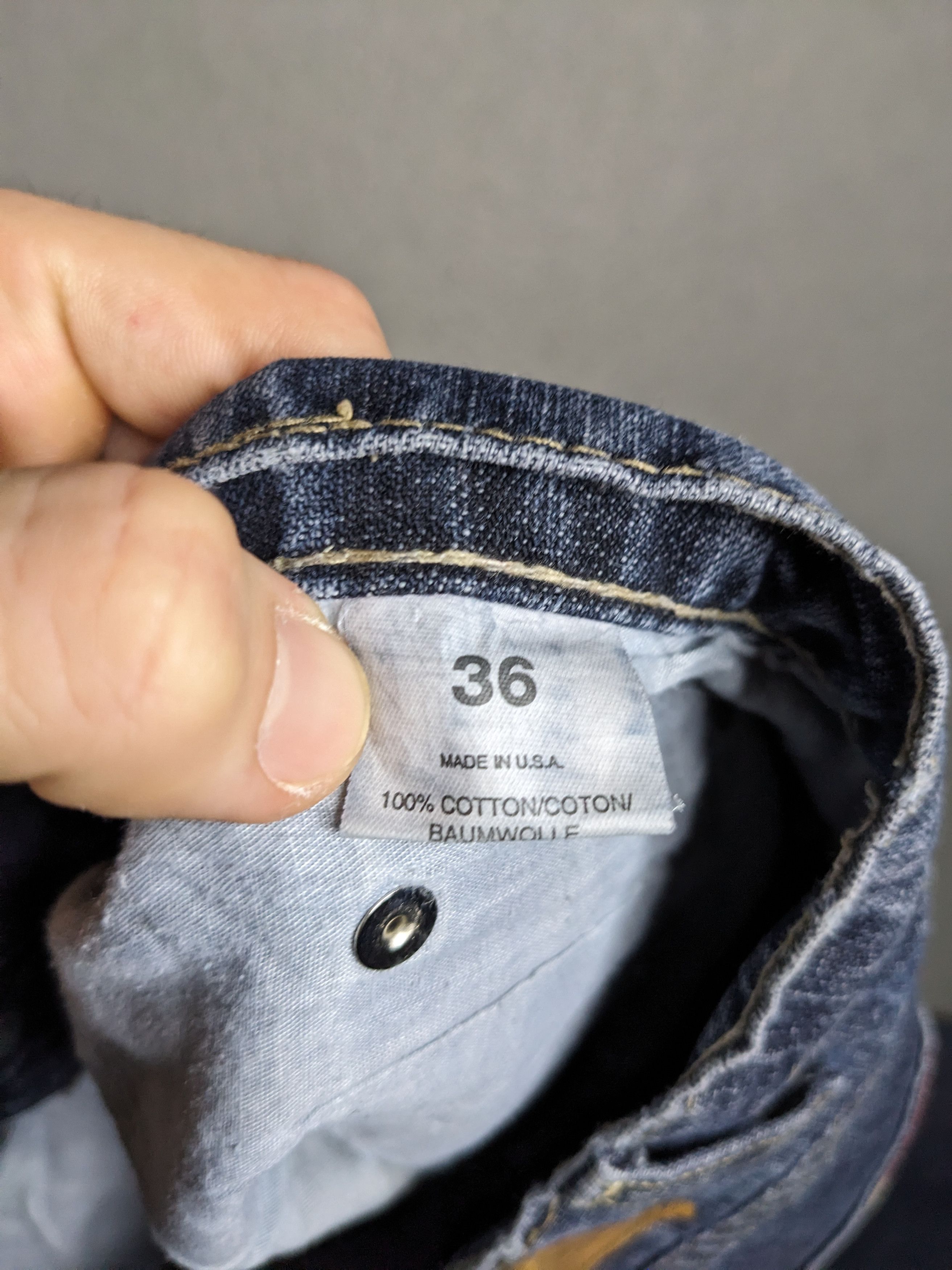 Guess VTG Guess Jeans Cropped Denim Wide Baggy Mens 34x26 Y2K USA Size US 34 / EU 50 - 14 Thumbnail