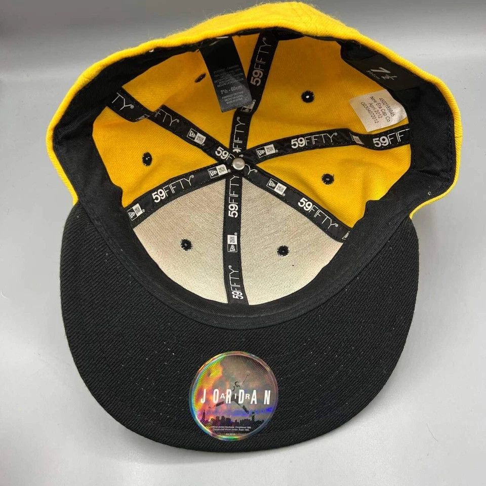 Jordan Brand Air Jordan Hat Men 7 1/2 Embroidered 59Fifty New Era Fitted Size ONE SIZE - 2 Thumbnail