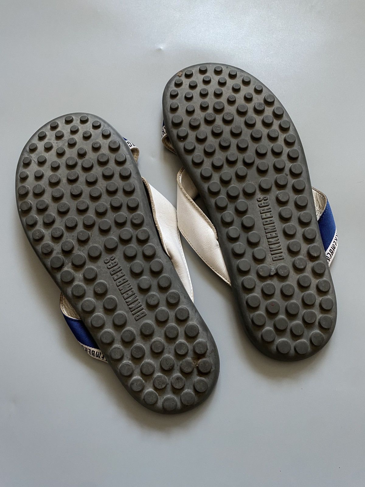 Dirk Bikkembergs BIKKEMBERGS leather summer shoes flip flops vintage Size US 8 / EU 41 - 4 Thumbnail