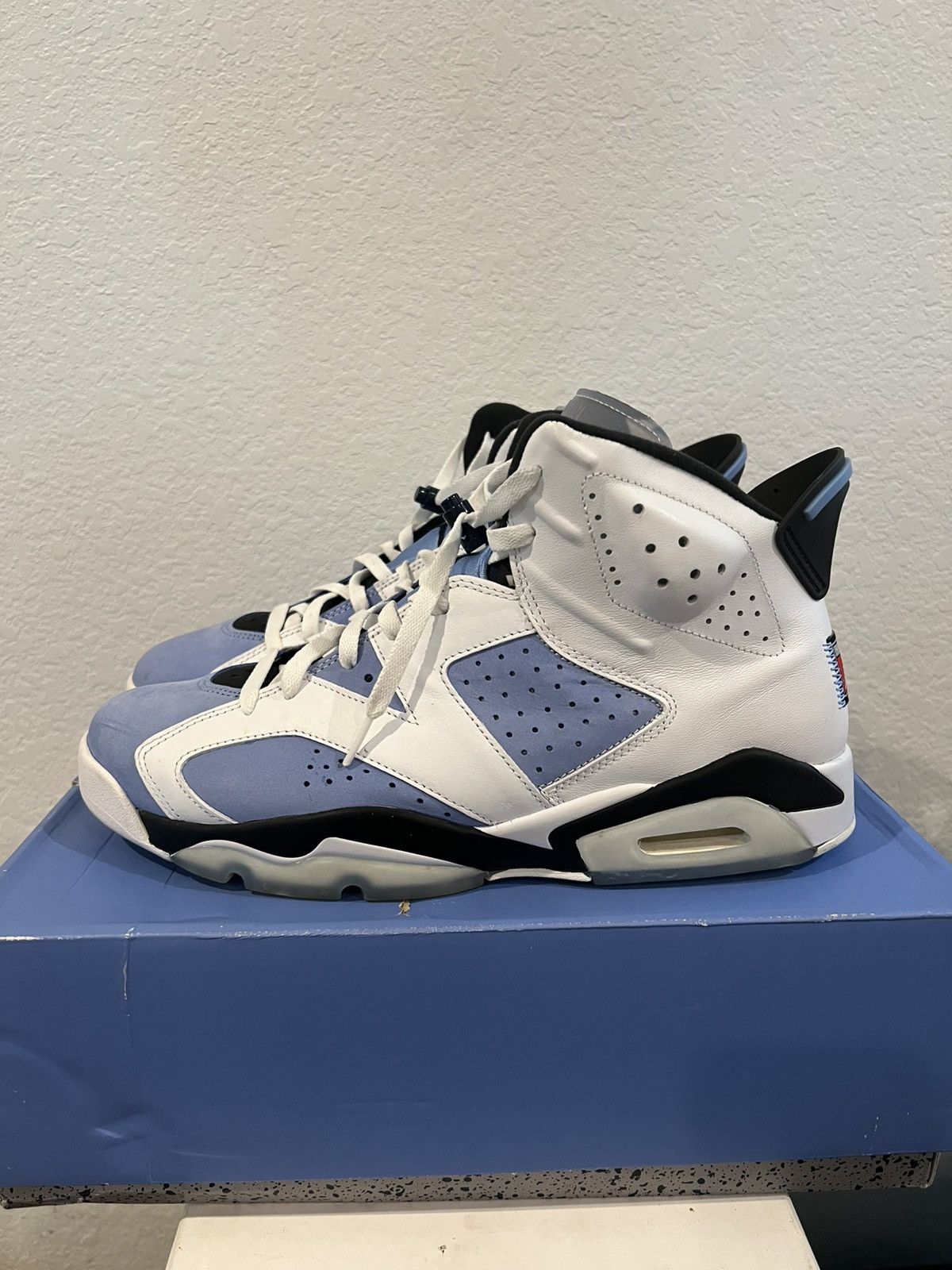 Jordan Brand Jordan 6 Retro UNC White Size US 13 / EU 46 - 1 Thumbnail