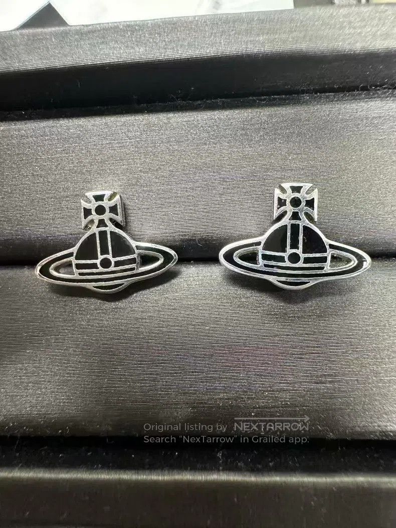 Vivienne Westwood Vivienne Westwood Saturn Kate Studs Size ONE SIZE - 1 Thumbnail