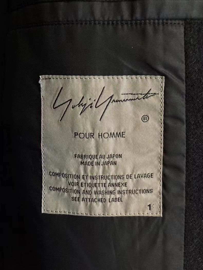Yohji Yamamoto Yohji Yamamoto Pour Homme 18aw coat-2505 Size US S / EU 44-46 / 1 - 5 Thumbnail