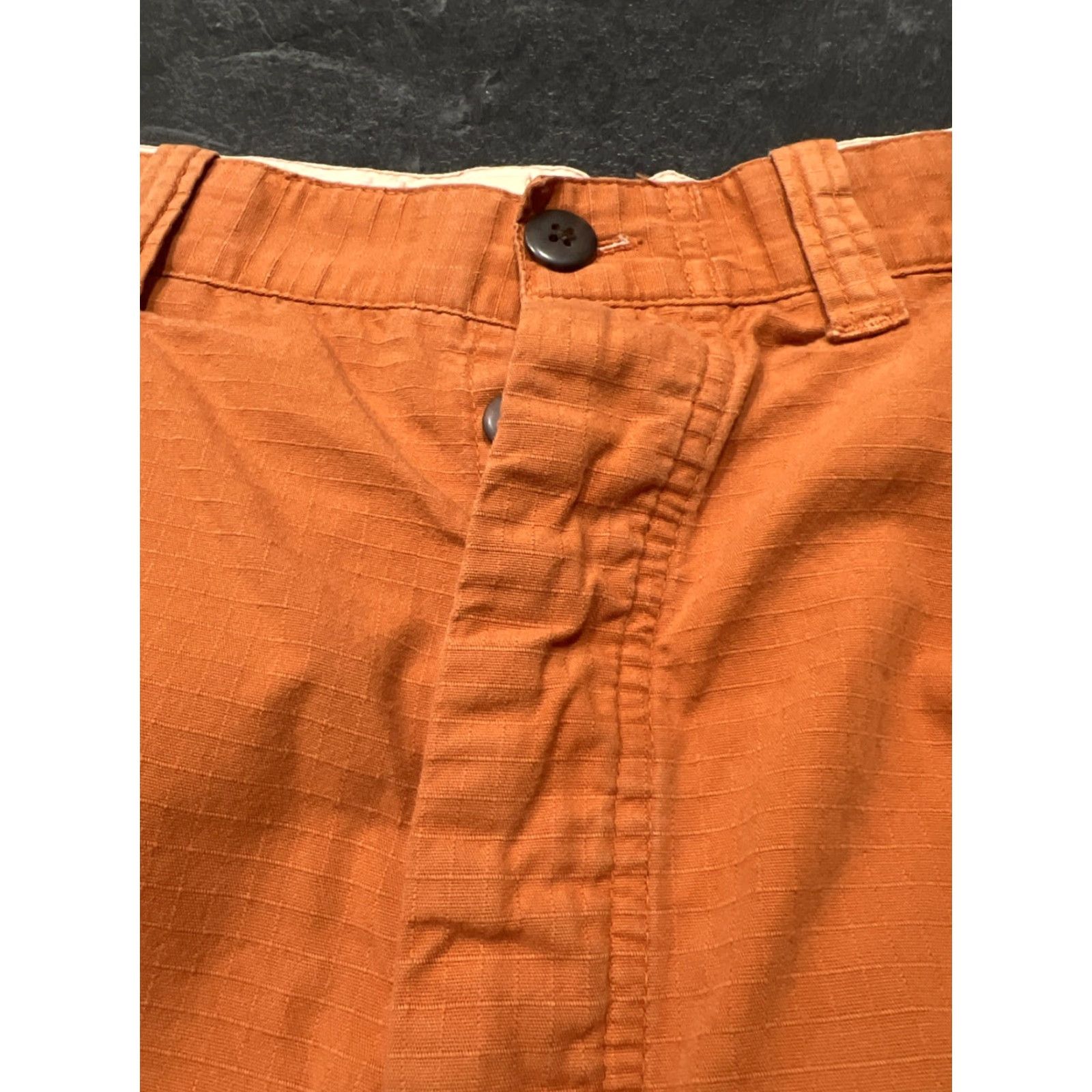 The Territory Ahead VINTAGE Territory Ahead Men Cargo Shorts 38 Casual Cotton Rust Orange Spring Summer Pockets Size US 38 / EU 54 - 3 Thumbnail