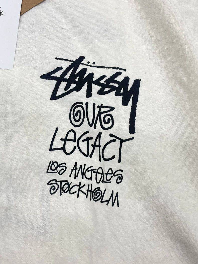 Our Legacy Our Legacy Yin Yang Surfman short sleeve co-branded wash T Size US L / EU 52-54 / 3 - 3 Thumbnail