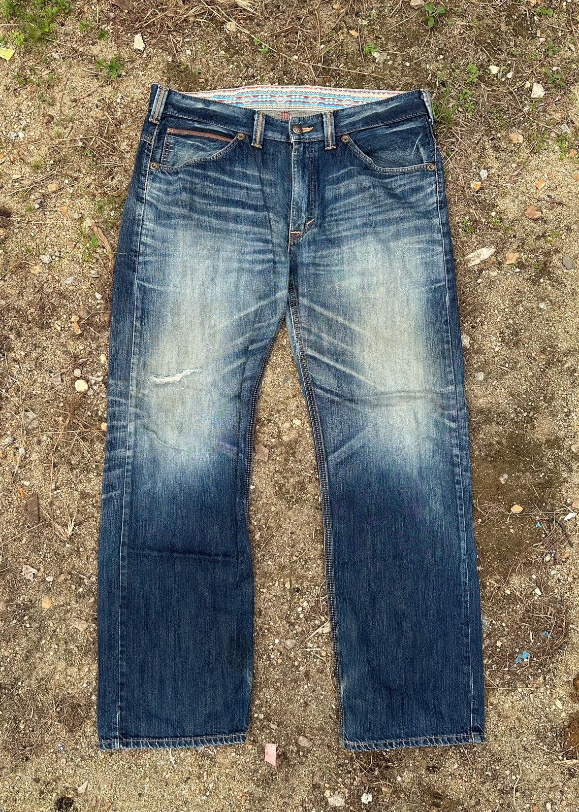 Edwin Edwin rusty wash straigh cut Jeans Size US 40 / EU 56 - 2 Thumbnail