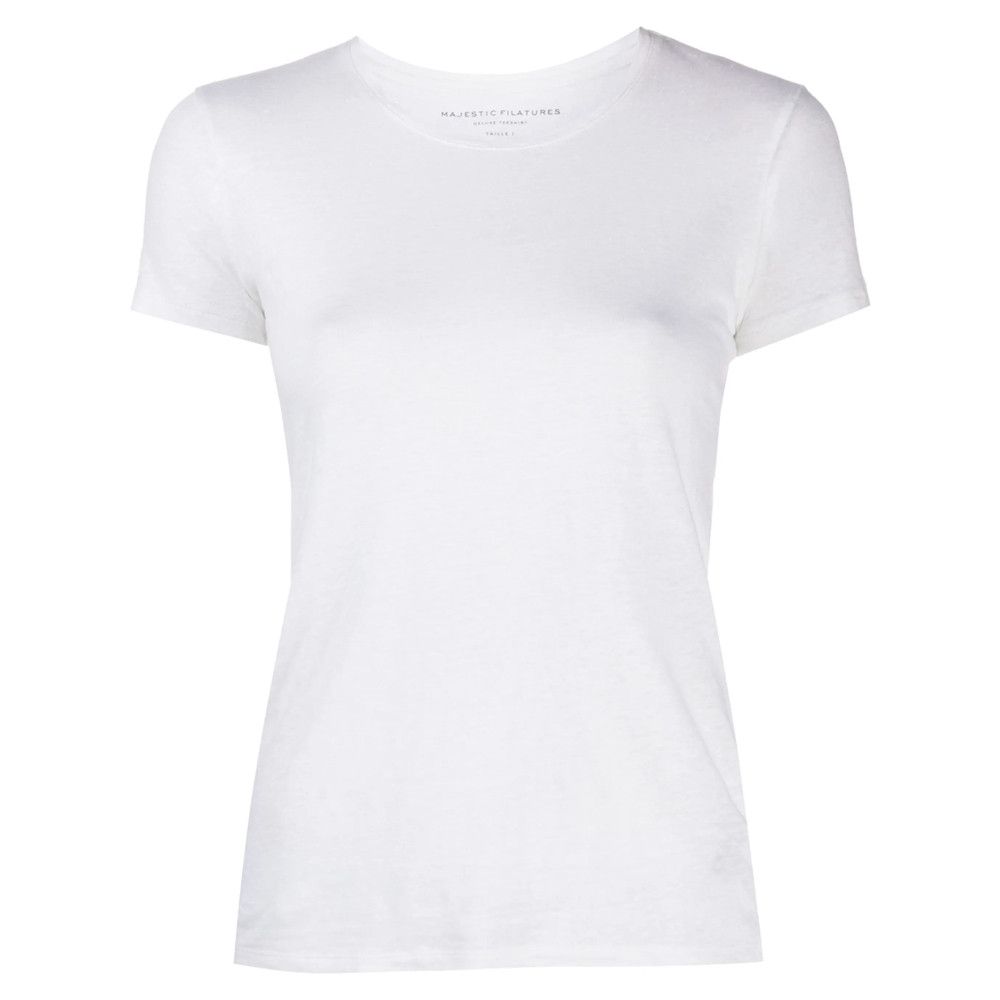 MAJESTIC FILATURES Majestic Filatures WHITE Tops - T-shirts & Jerseys Size S / US 4 / IT 40 - 1 Thumbnail