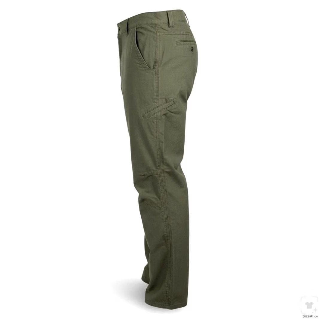 Dickies Dickies Pants Boys XL Green Cargo 100% Cotton Zip Closure Pockets Regular Straight Size US 36 / EU 52 - 3 Thumbnail