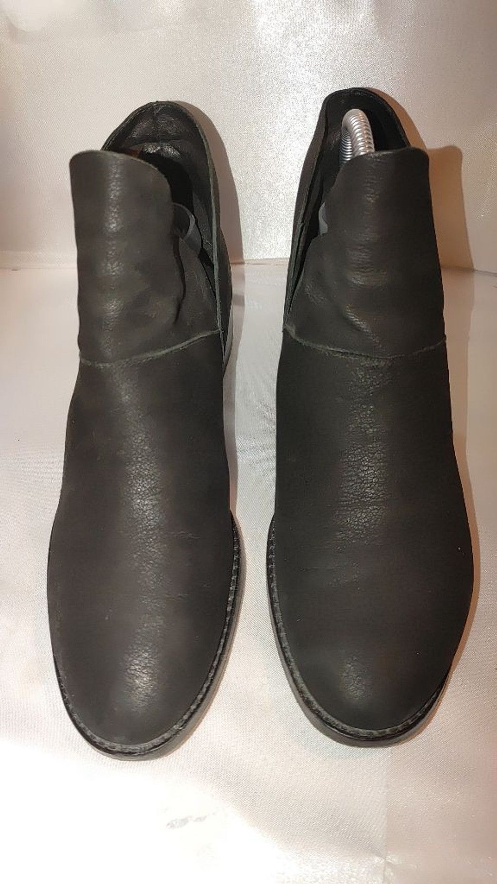 Eileen Fisher Eileen Fisher Leaf Nubuck Tumbled Leather Boots Size 9.5 Size US 9.5 / IT 39.5 - 6 Thumbnail