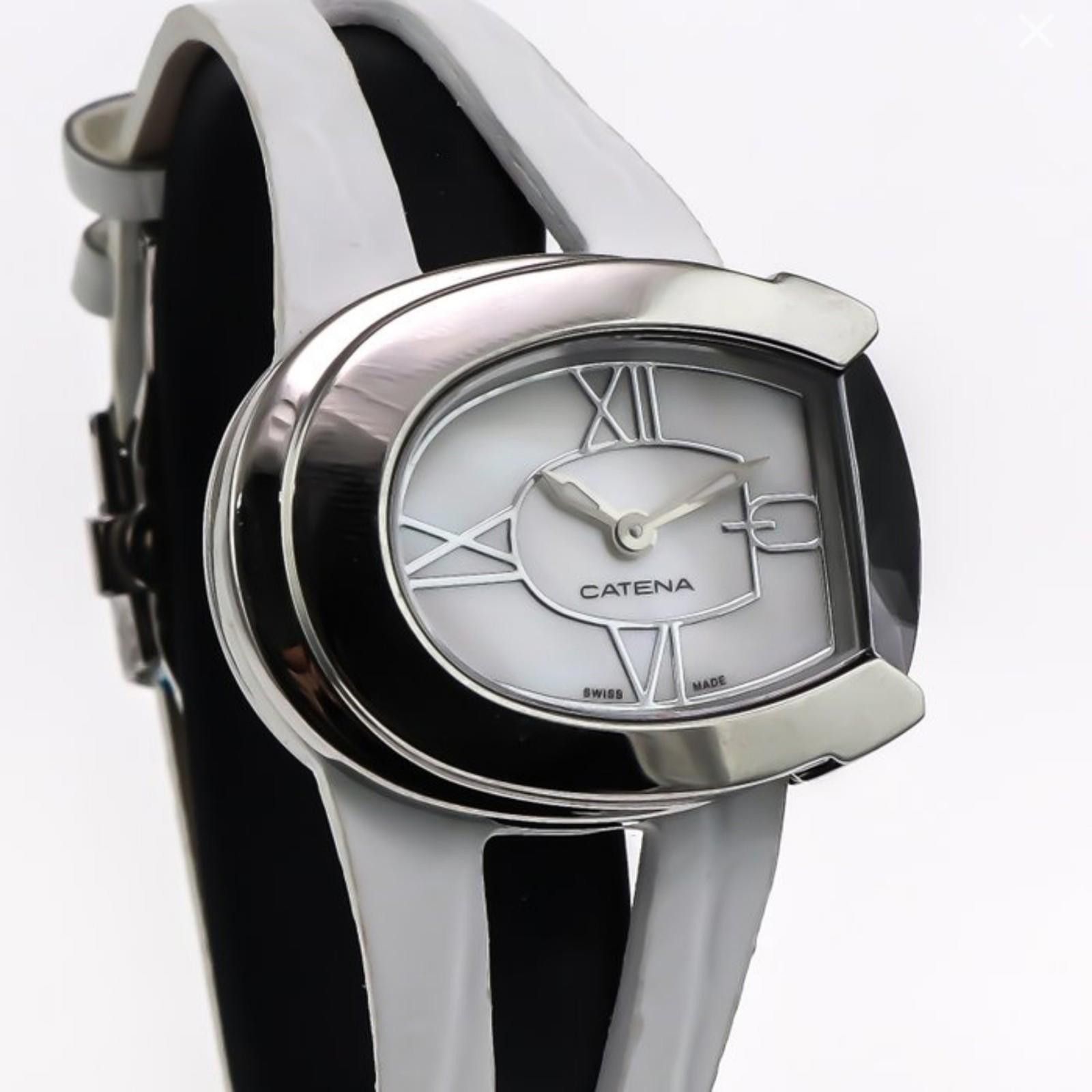 Other Catena Swiss 37mm Ronda Quartz Watch Stainless Steel 5ATM Size ONE SIZE - 1 Thumbnail