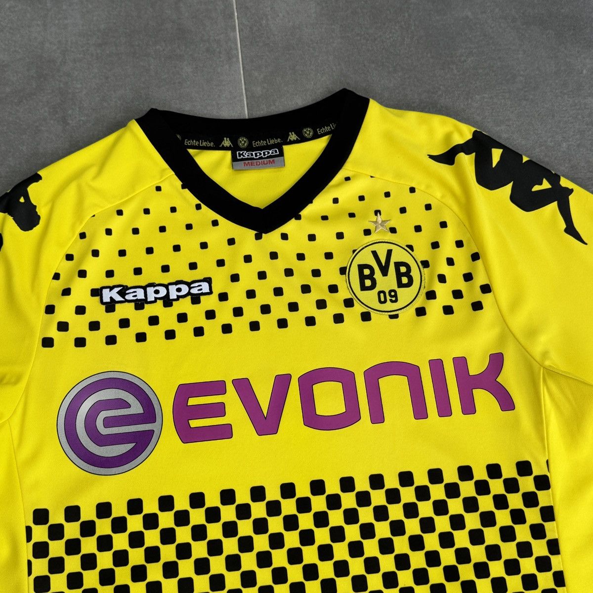 Kappa Kappa Borussia Dortmund 2011/2012 Home Soccer Jersey Size US M / EU 48-50 / 2 - 5 Thumbnail
