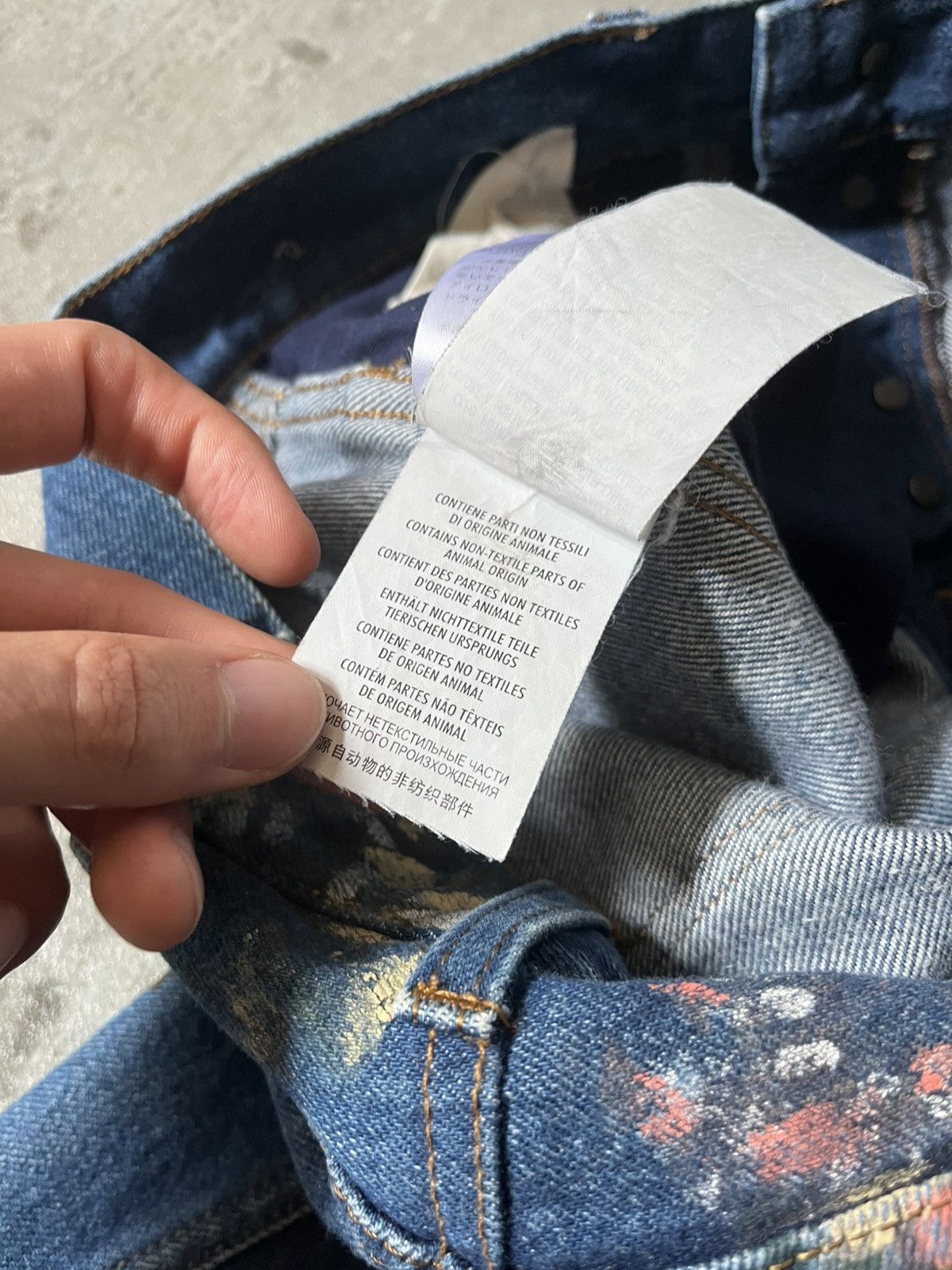 Gucci Gucci A/W 16 Hand Painted Floral jeans blue rare Size US 32 / EU 48 - 21 Thumbnail