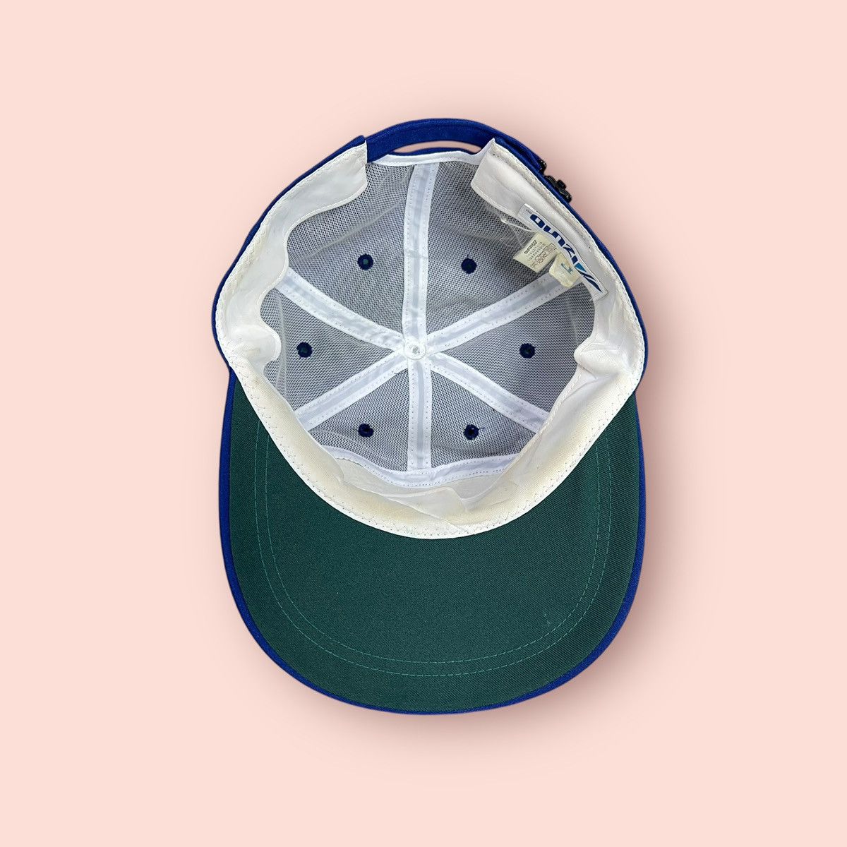 Mizuno VINTAGE MIZUNO ALL JAPAN JHS EKIDEN 7 PANEL STRAPBACK HAT Size ONE SIZE - 22 Thumbnail