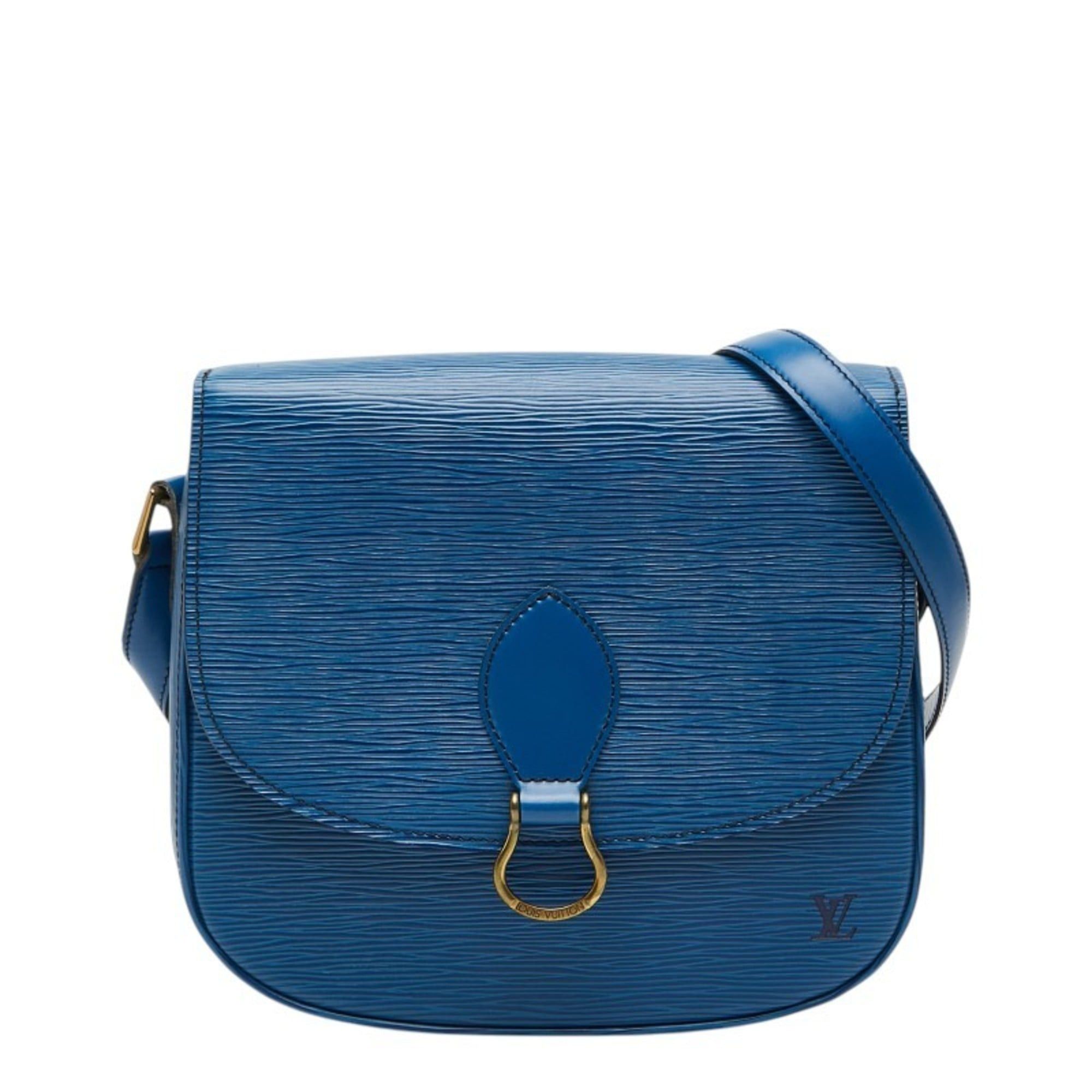 Louis Vuitton Louis Vuitton Epi Saint Cloud Crossbody Shoulder Bag M52195 Toledo Blue Leather Women's LOUIS VUITTON Size ONE SIZE - 1 Thumbnail