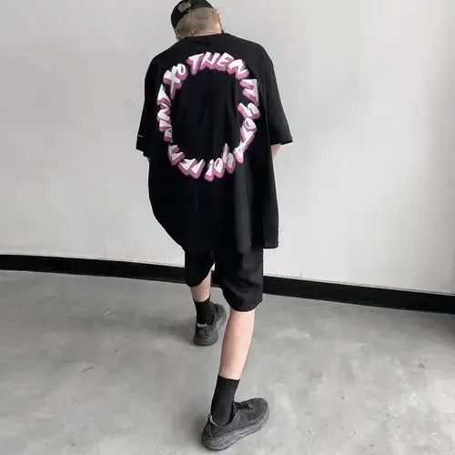 Japanese Brand New Collection Cool Graphics Design Baggy Tshirt Unisex Size US L / EU 52-54 / 3 - 3 Thumbnail