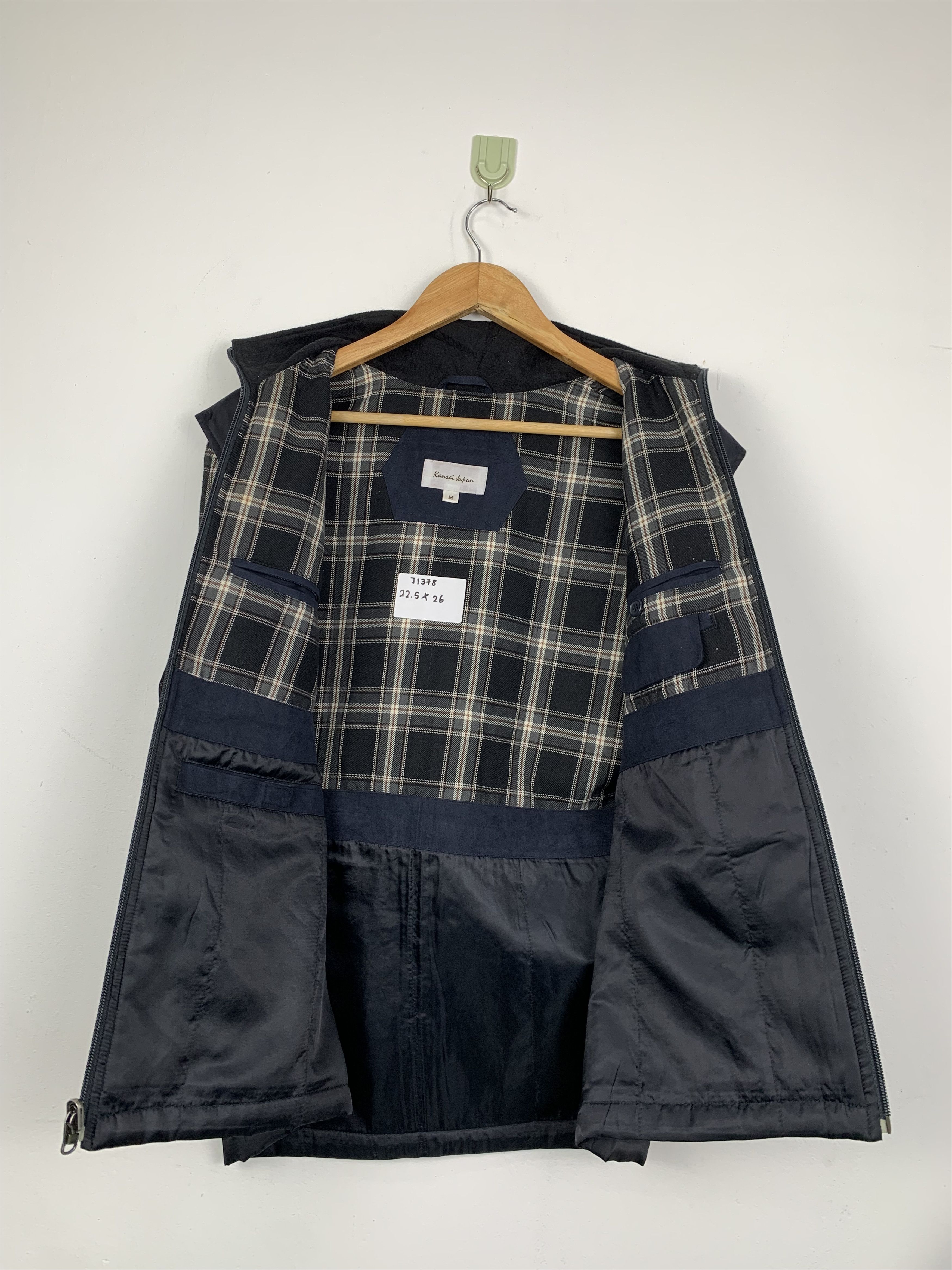 Kansai Yamamoto Vintage Kansai Japan Nylon Vest J1378 Size US M / EU 48-50 / 2 - 5 Thumbnail